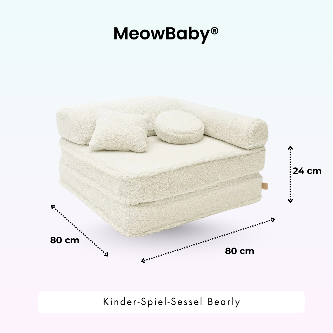 meowbaby-kindersessel-3-in-1-bearly-soft-teddy-edition-faltbare-kindercouch-spie image 5