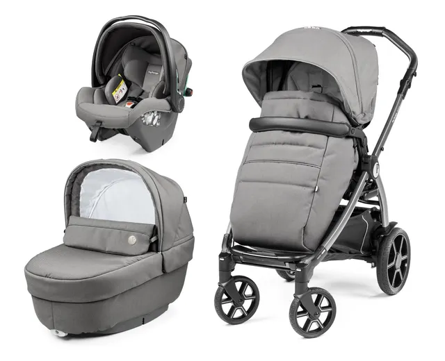 peg-perego-book-modular-trio-kinderwagen-set-3in1-mit-elite-babywanne-und-primo- image 1
