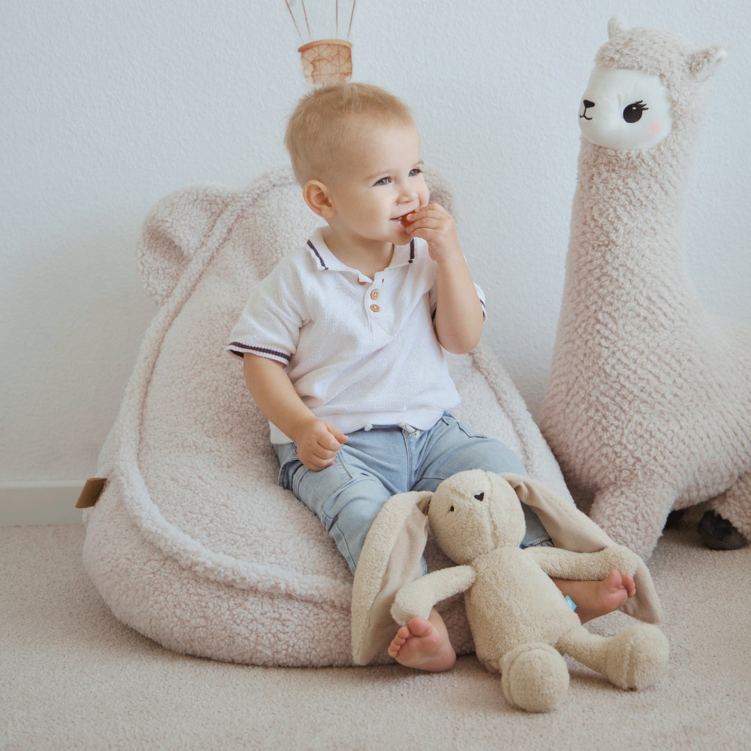 meowbaby-kindersessel-bearly-b-ren-sitzsack-soft-teddy-edition-pouf image 1