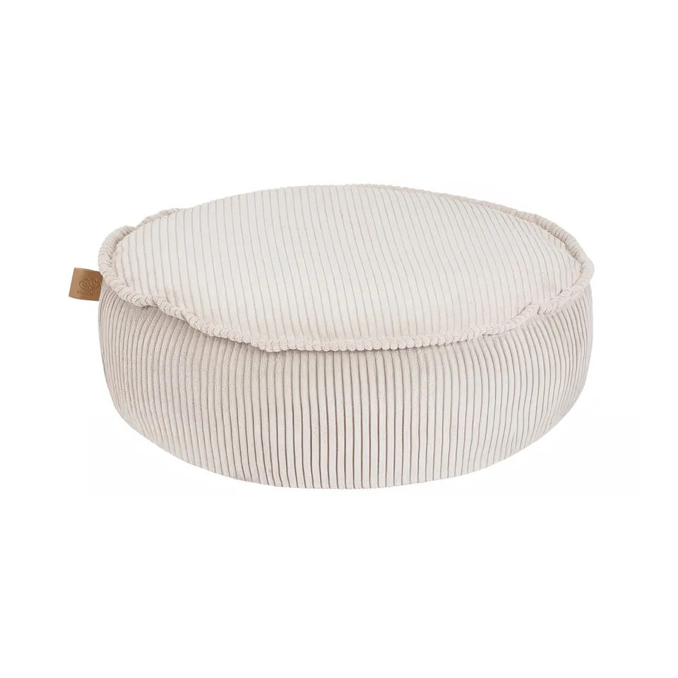 meowbaby-sitzpouf-rund-sthetik-cord-classic-cord-edition image 1