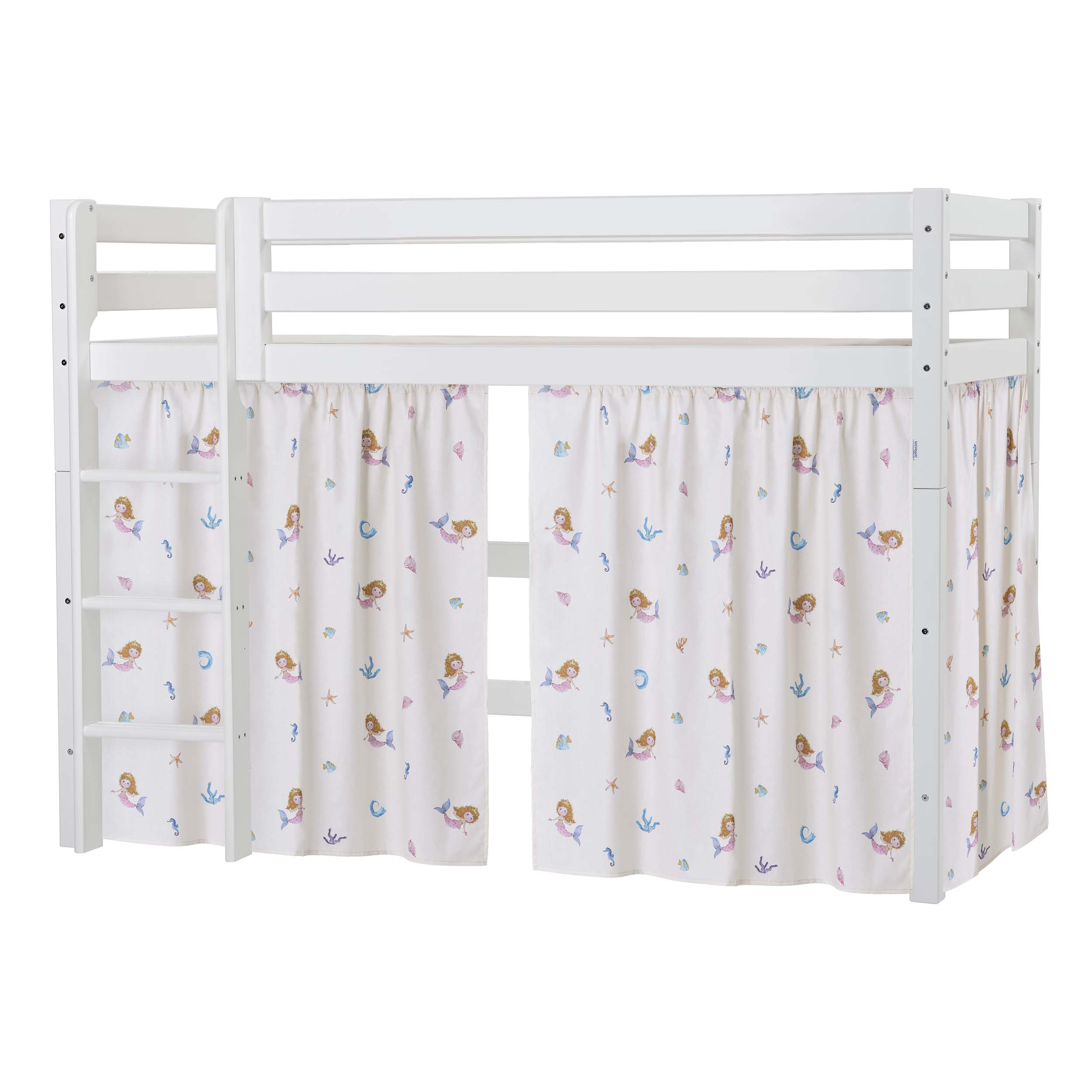 hoppekids-eco-luxury-mittelhohes-bett-mit-mermaid-bettvorhang image 8