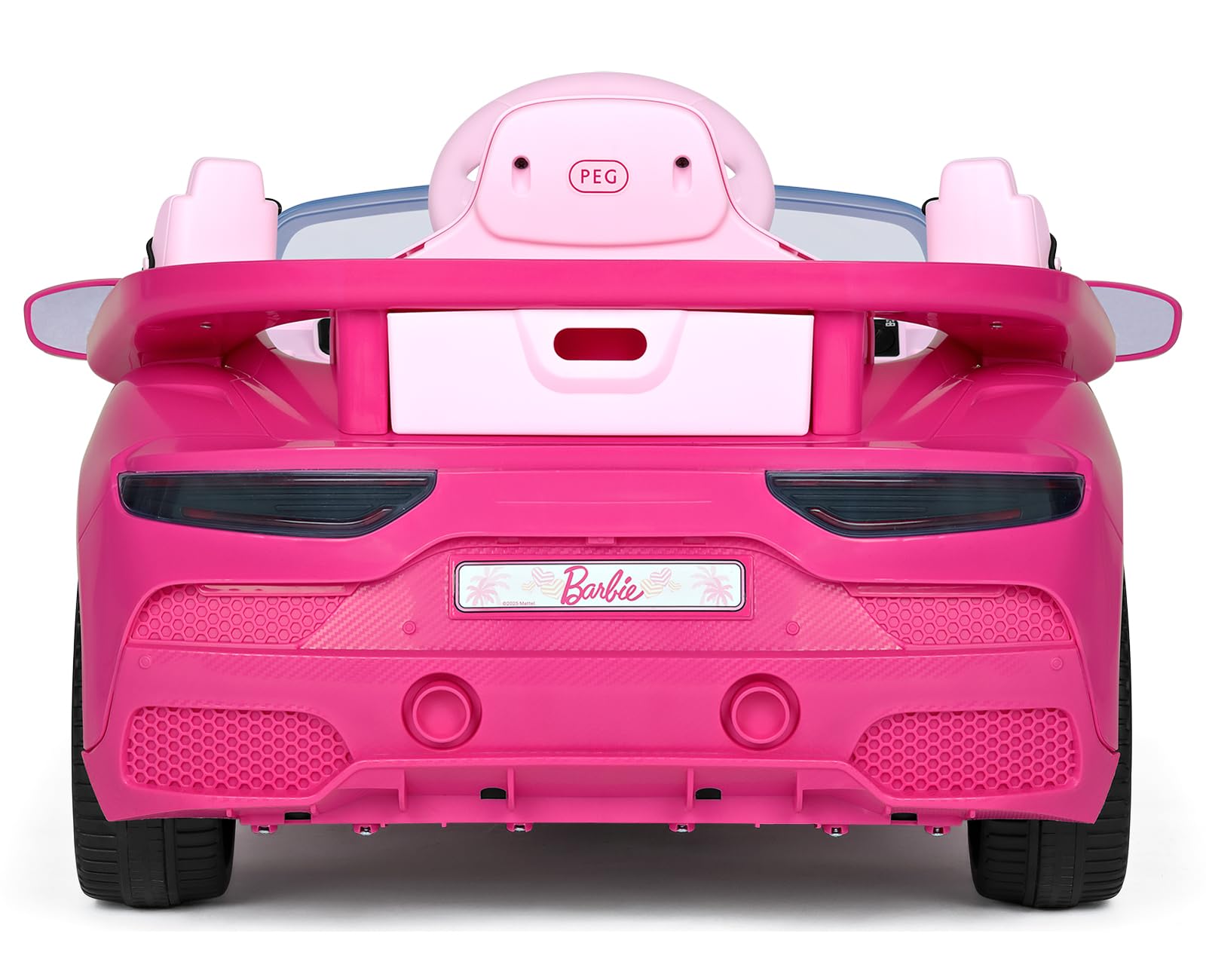 peg-perego-barbie-rc-elektroauto-12v-mit-fernbedienung-2-sitzer-f-r-puppen image 4