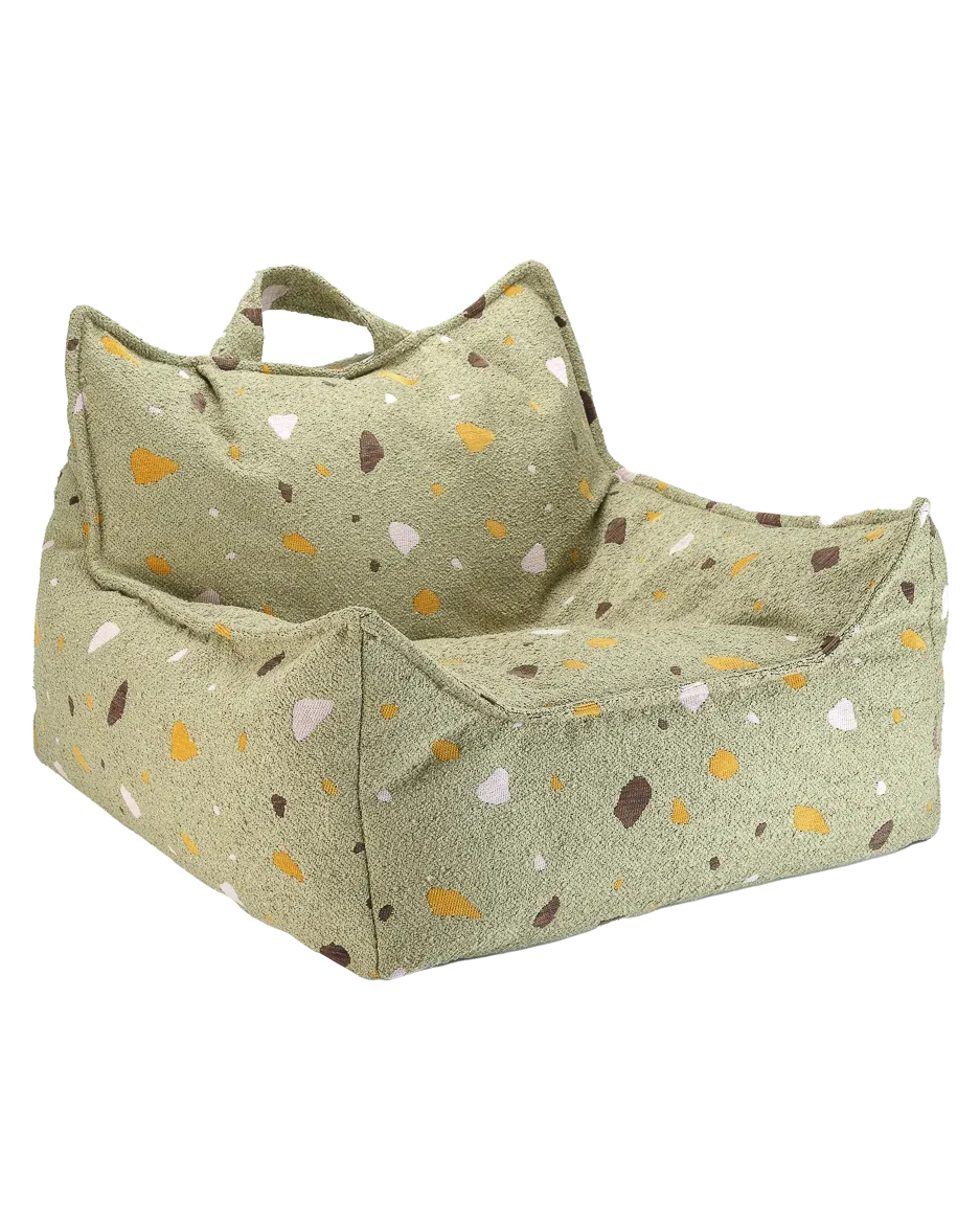 wigiwama-terrazzo-moss-sitzsack image 1