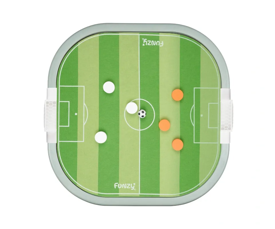 funzy-spieltischplatte-fu-ball-beidseitige-filz-spielfeldplatte-mit-zubeh-r-set image 1