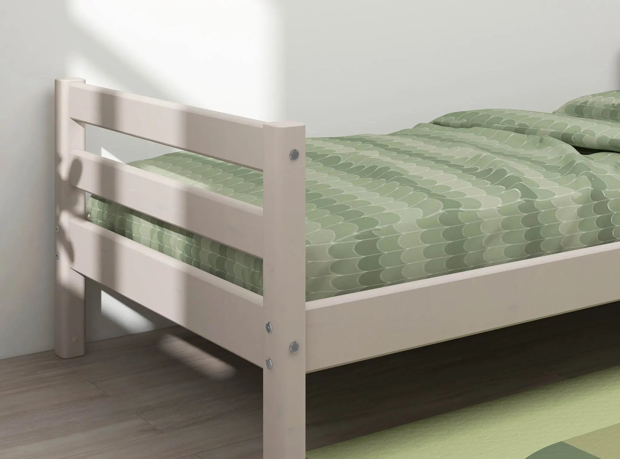 flexa-classic-einzelbett-90x200-cm-grau-mit-lattenrost image 6
