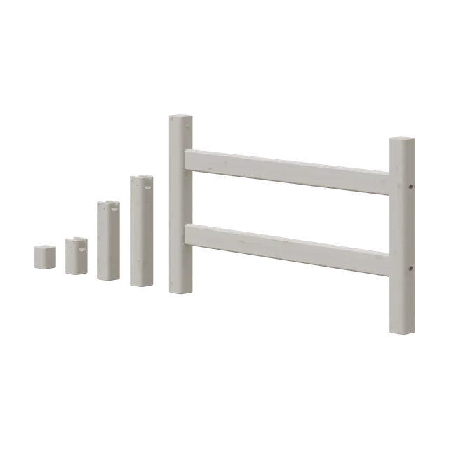 flexa-classic-bettpfosten-f-r-hochbett-143-cm-grau image 1