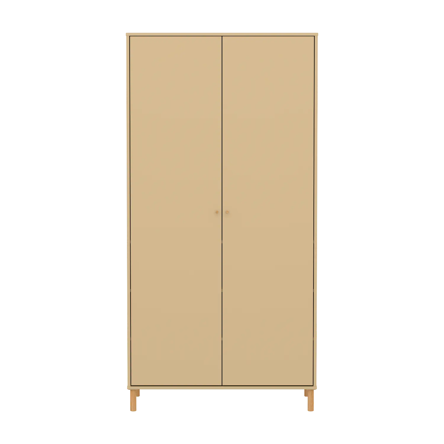 flexa-saga-kleiderschrank-2-t-ren-eichenf-e-und-griffe-oat image 2