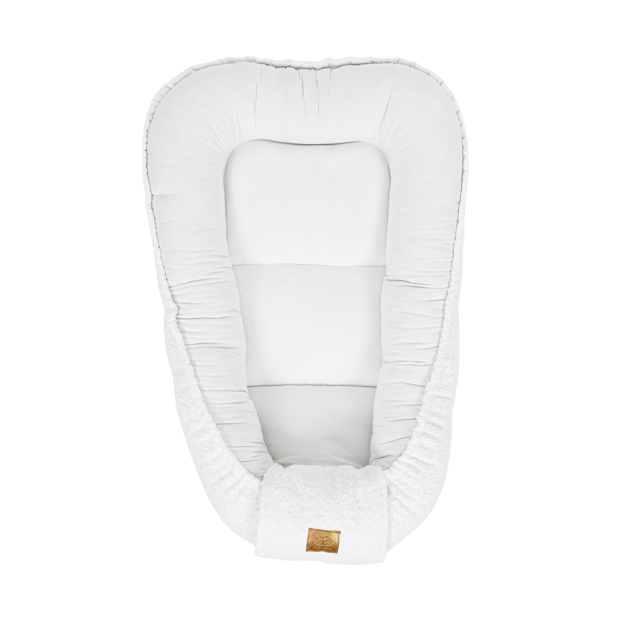meowbaby-babynestchen-f-r-neugeborene-boucl-creme-wei image 5