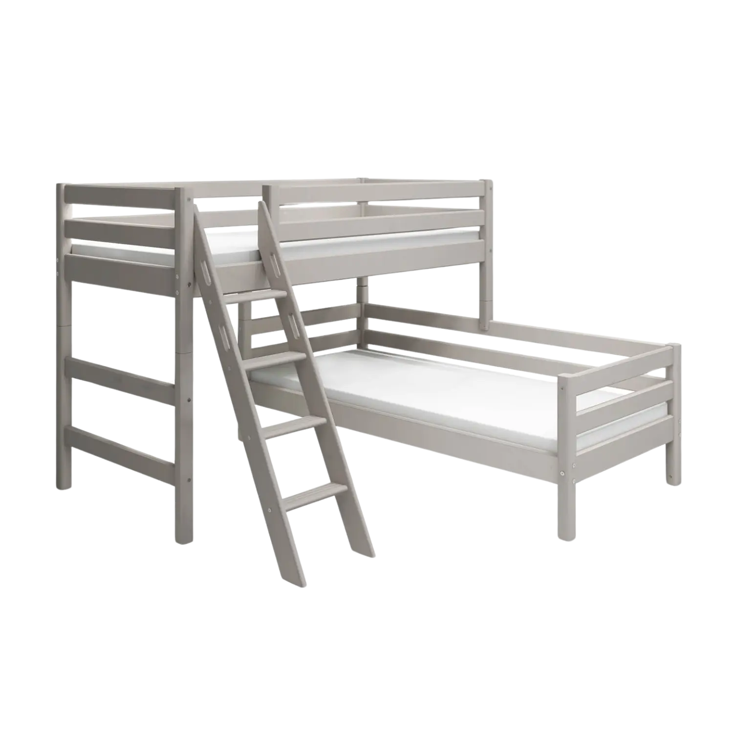 flexa-classic-etagenbett-90x200-cm-mit-leiter-und-absturzsicherung-halbhoch-143- image 1