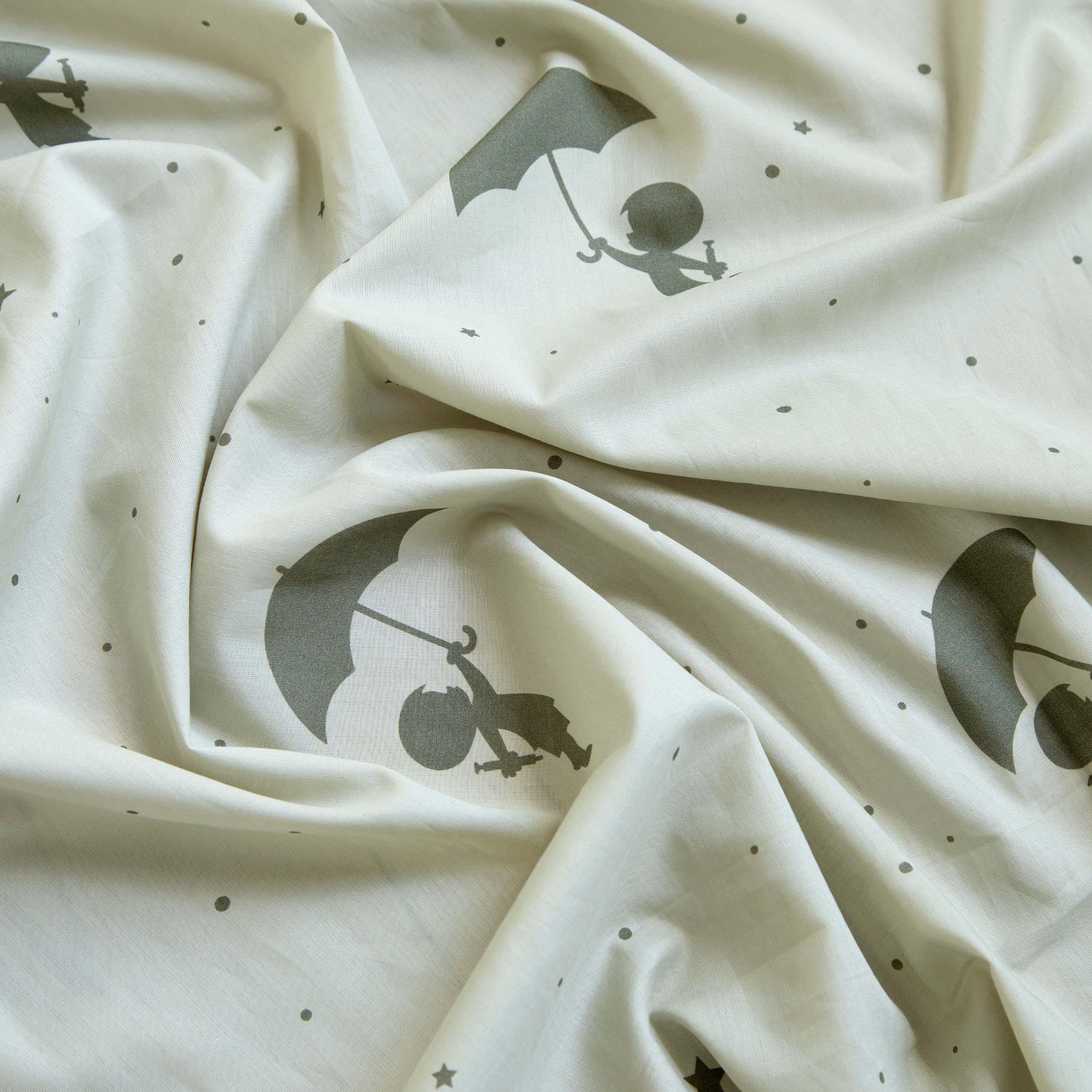 hoppekids-eco-comfort-halbhohes-bett-mit-gr-nem-ole-lukoie-bettvorhang image 8
