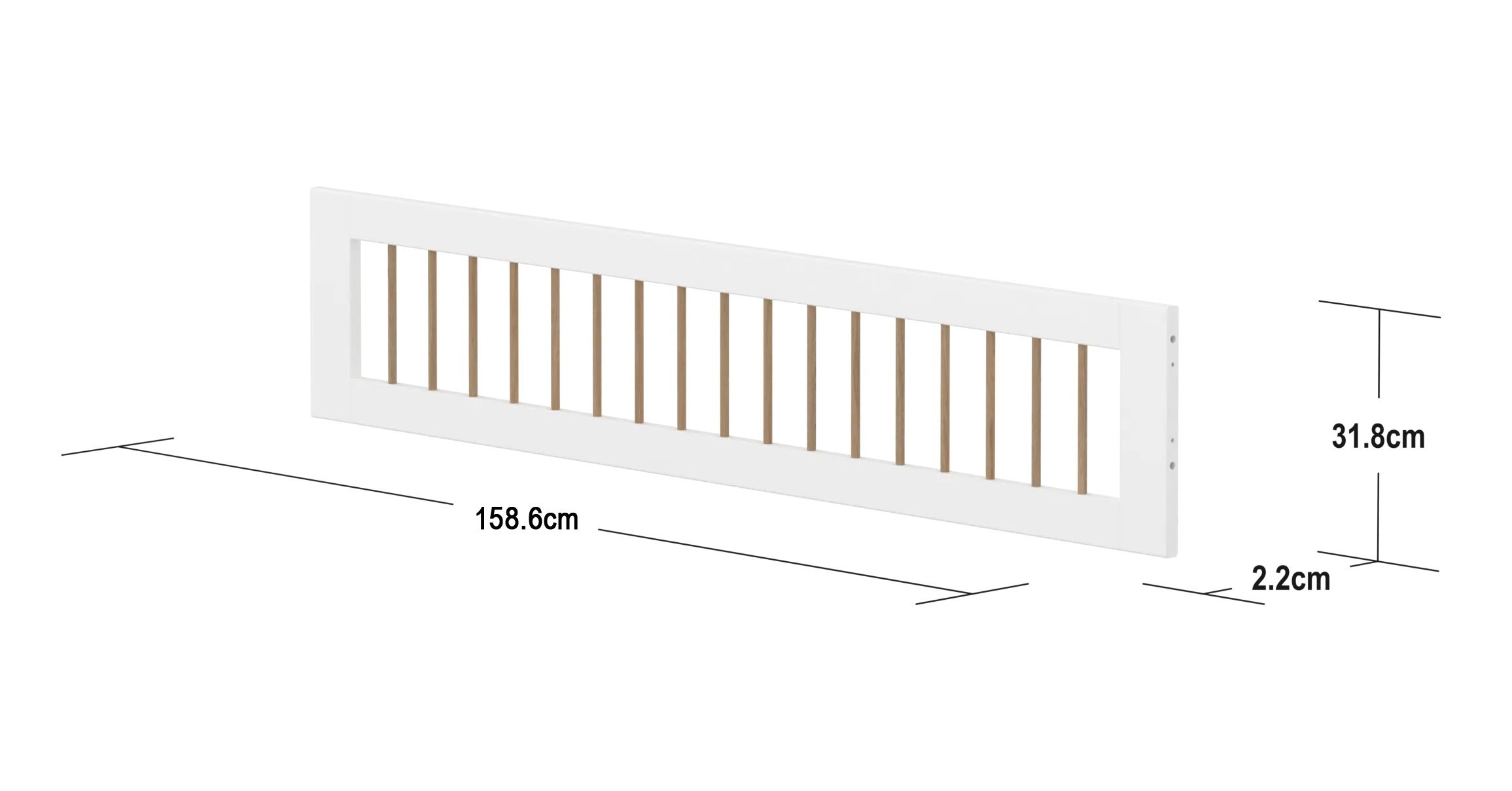 flexa-nor-3-4-absturzsicherung-mit-streben-wei-eiche-eiche-mdf image 4