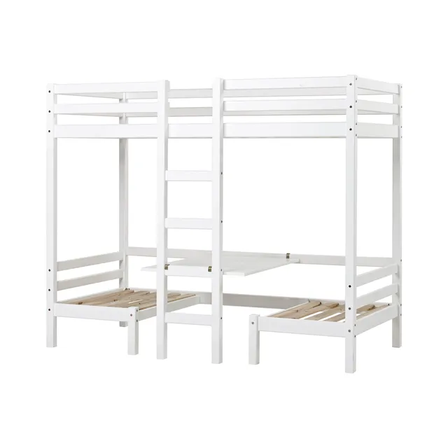 hoppekids-eco-dream-jumbo-etagenbett-mit-umbaubarem-unterbett-zu-tisch image 1