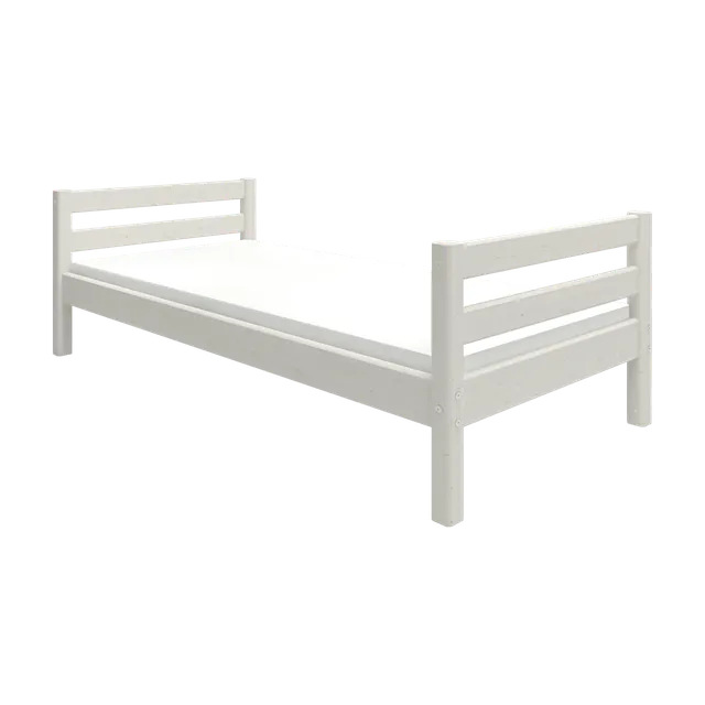 flexa-classic-einzelbett-90x200-cm-wei-mit-lattenrost-bestseller image 1