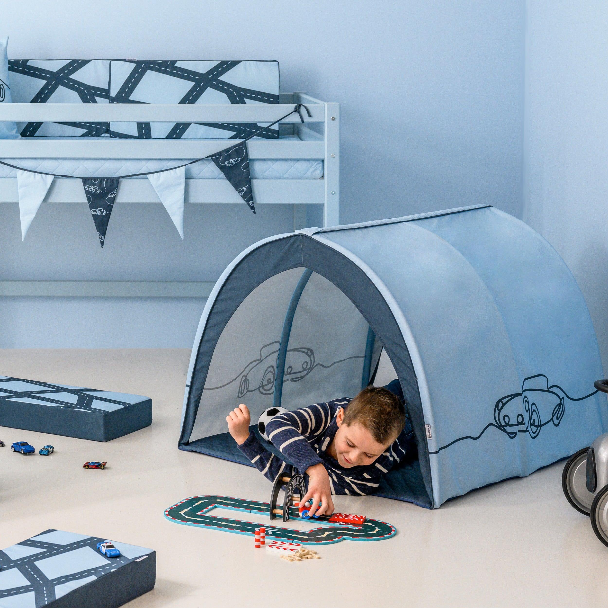 hoppekids-cars-tunnel-spieltunnel-f-r-bett-und-boden image 2