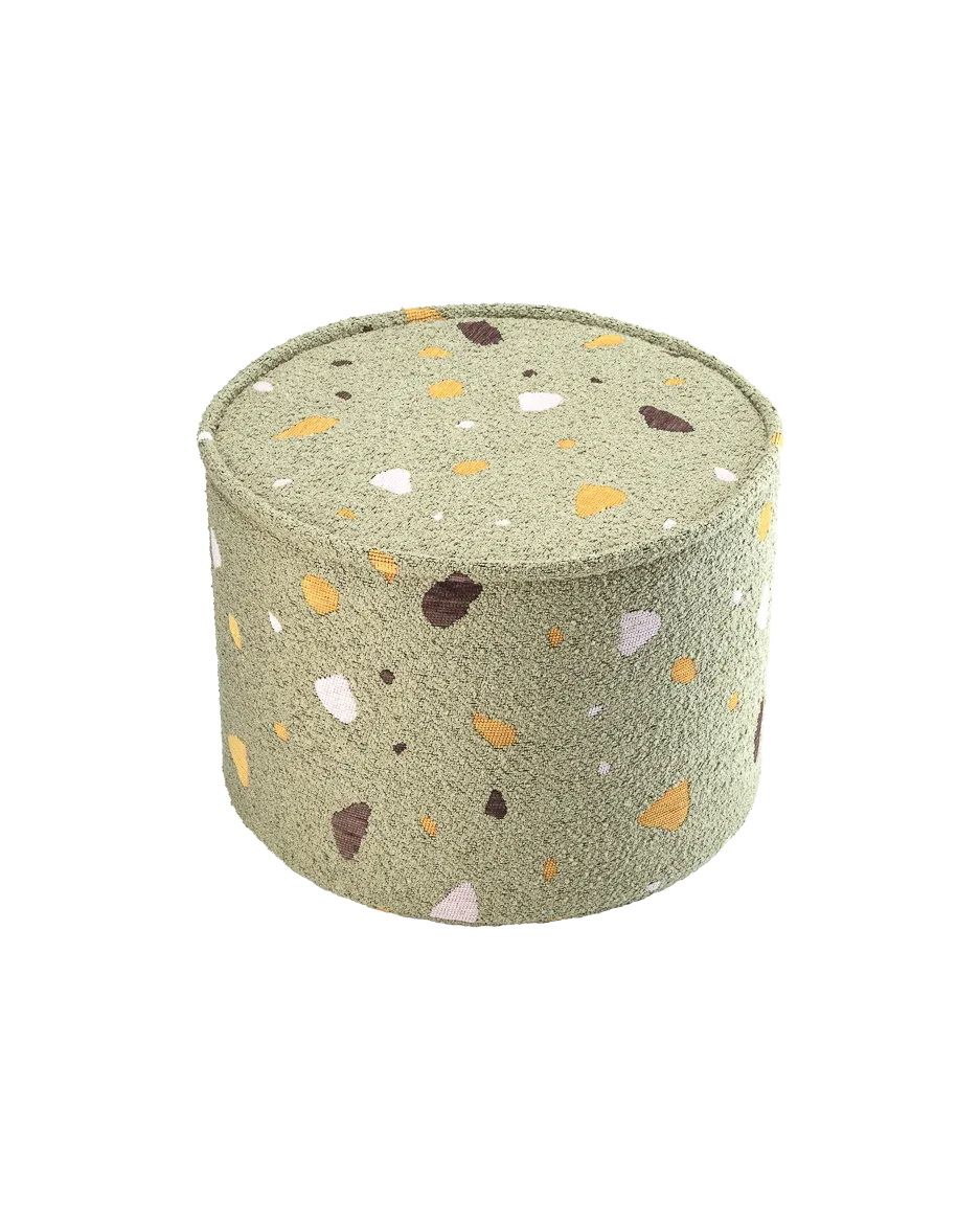 wigiwama-terrazzo-moss-pouf-kinder-sitzpouf image 1