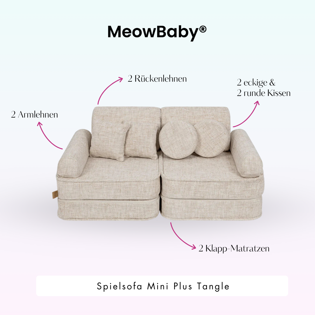 meowbaby-spielsofa-mini-plus-tangle-cozy-chenille-edition-120x60x50-cm image 3