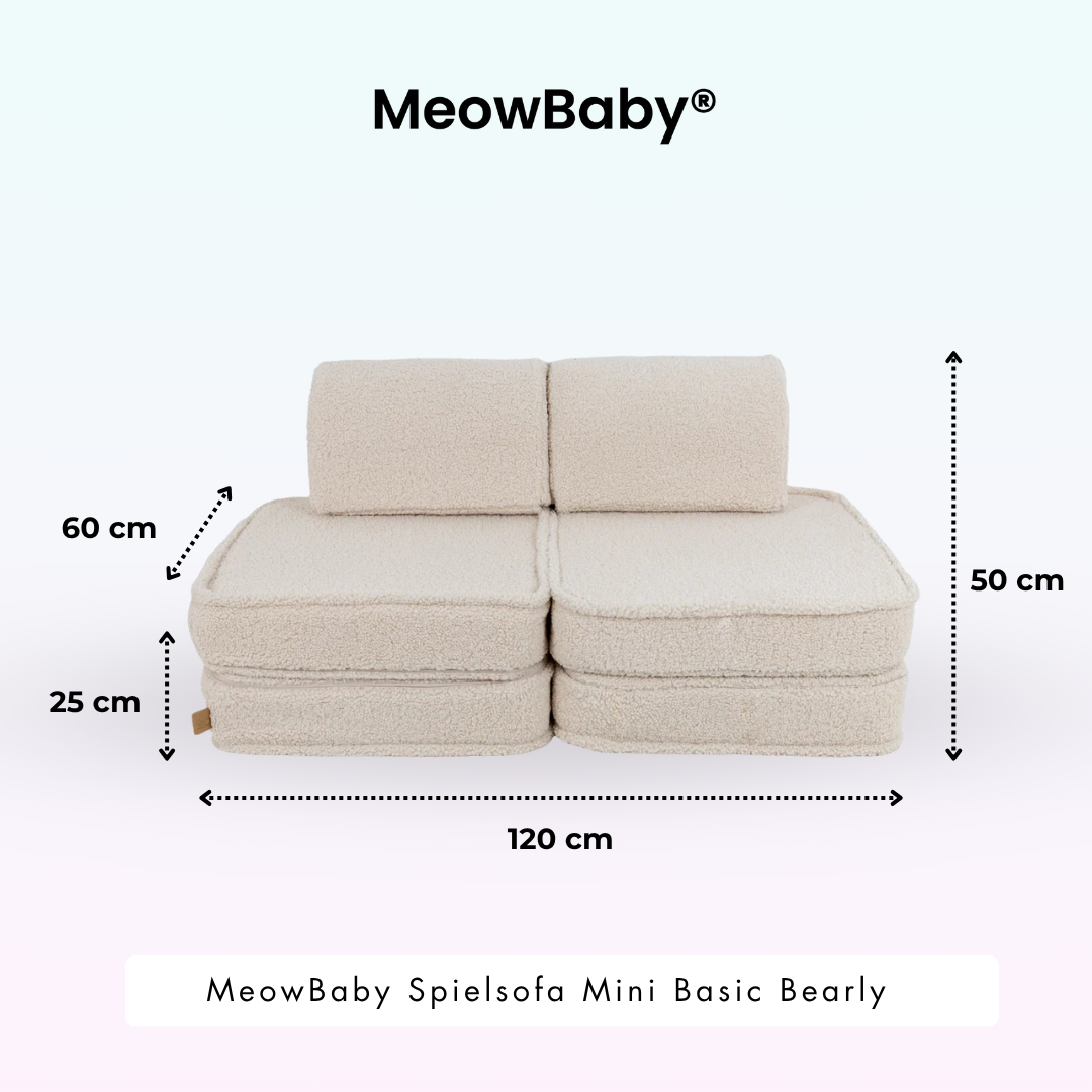 meowbaby-spielsofa-mini-basic-bearly-soft-teddy-edition-kuschel-kindersofa image 4