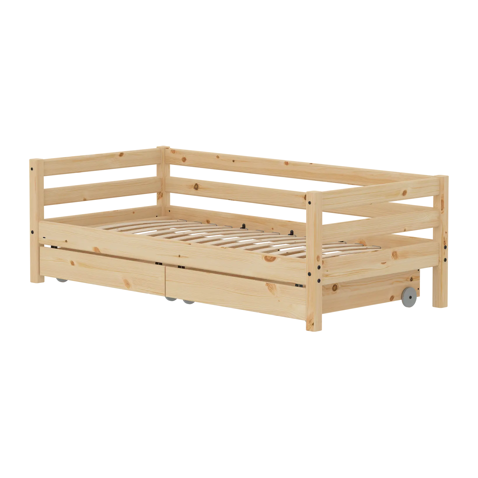 flexa-classic-raw-einzelbett-mit-aufbewahrung-90x200-cm-kiefernholz-2 image 1