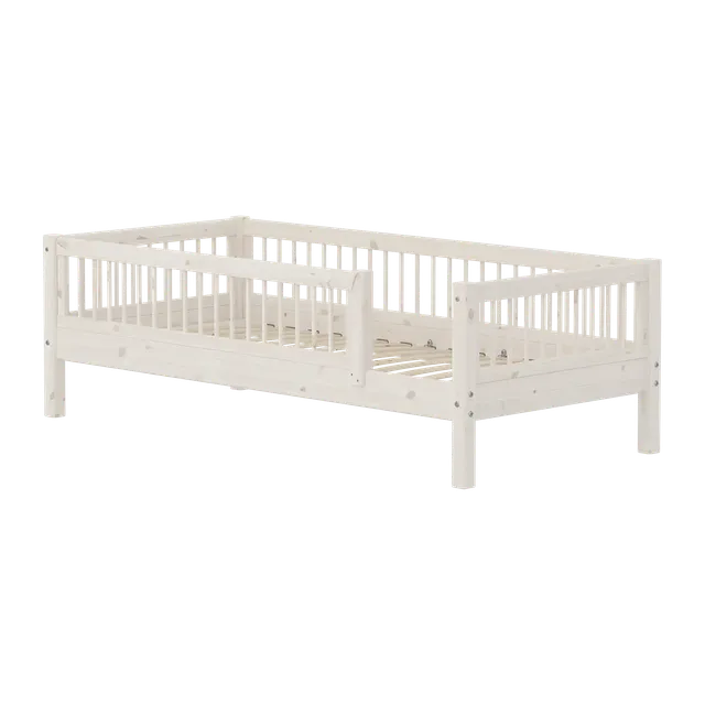 flexa-classic-einzelbett-mit-absturzsicherung-90x200-cm-wei-2 image 1