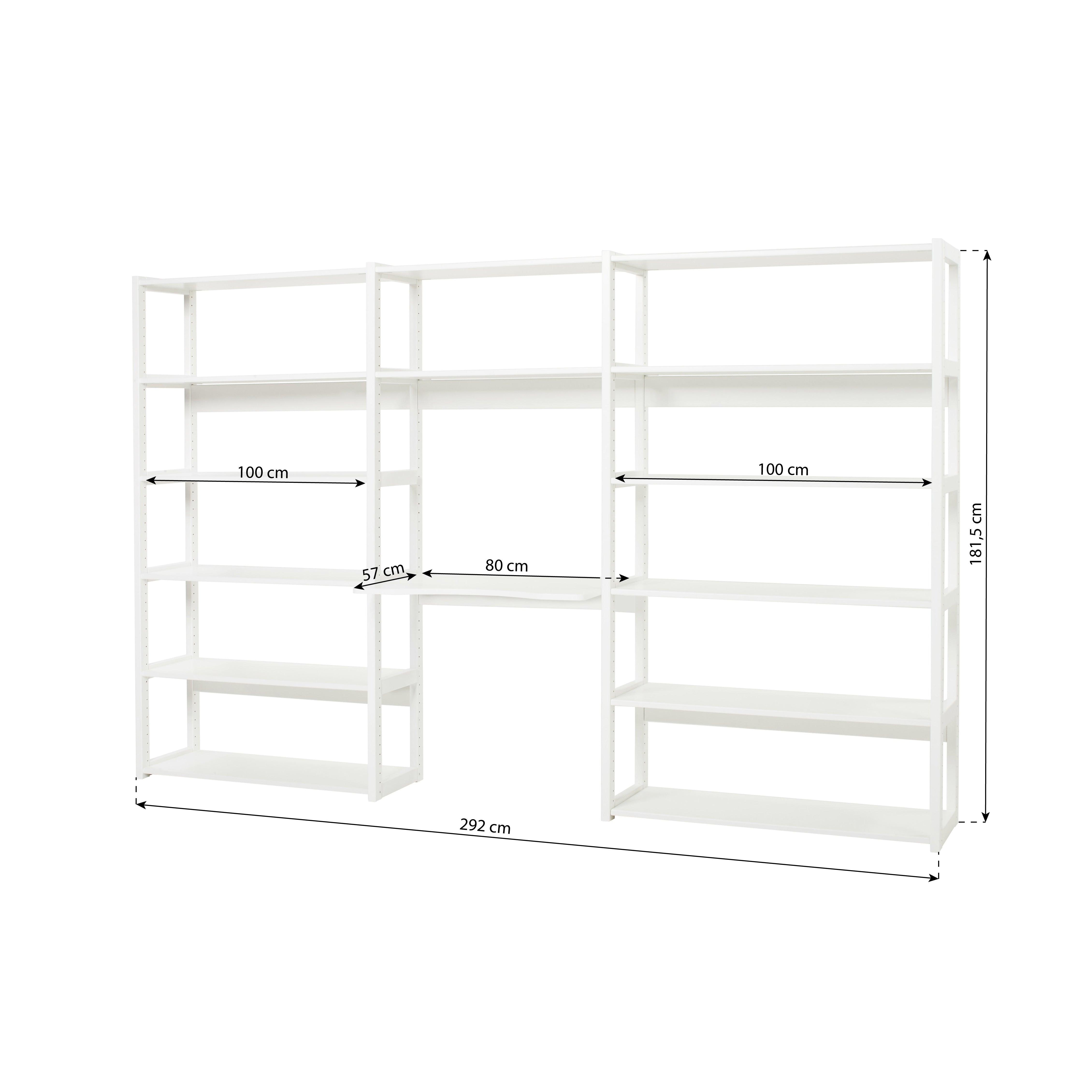 hoppekids-storey-regal-3-sektionen-14-b-den-mit-schreibtischplatte-80-cm-wei image 5