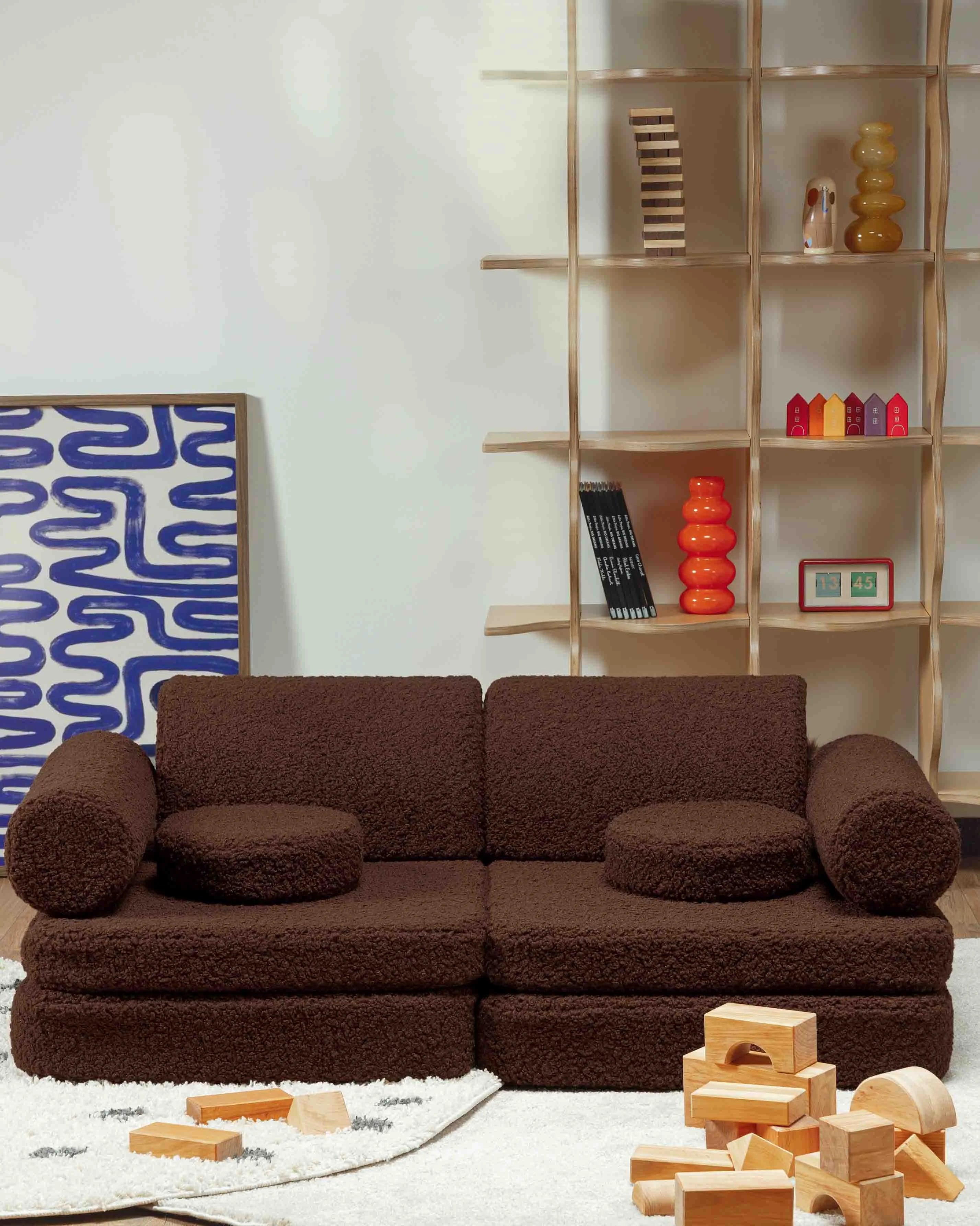 wigiwama-warm-hazel-sofa-modulares-kindersofa-settee-dunkelbraun-teddy image 6