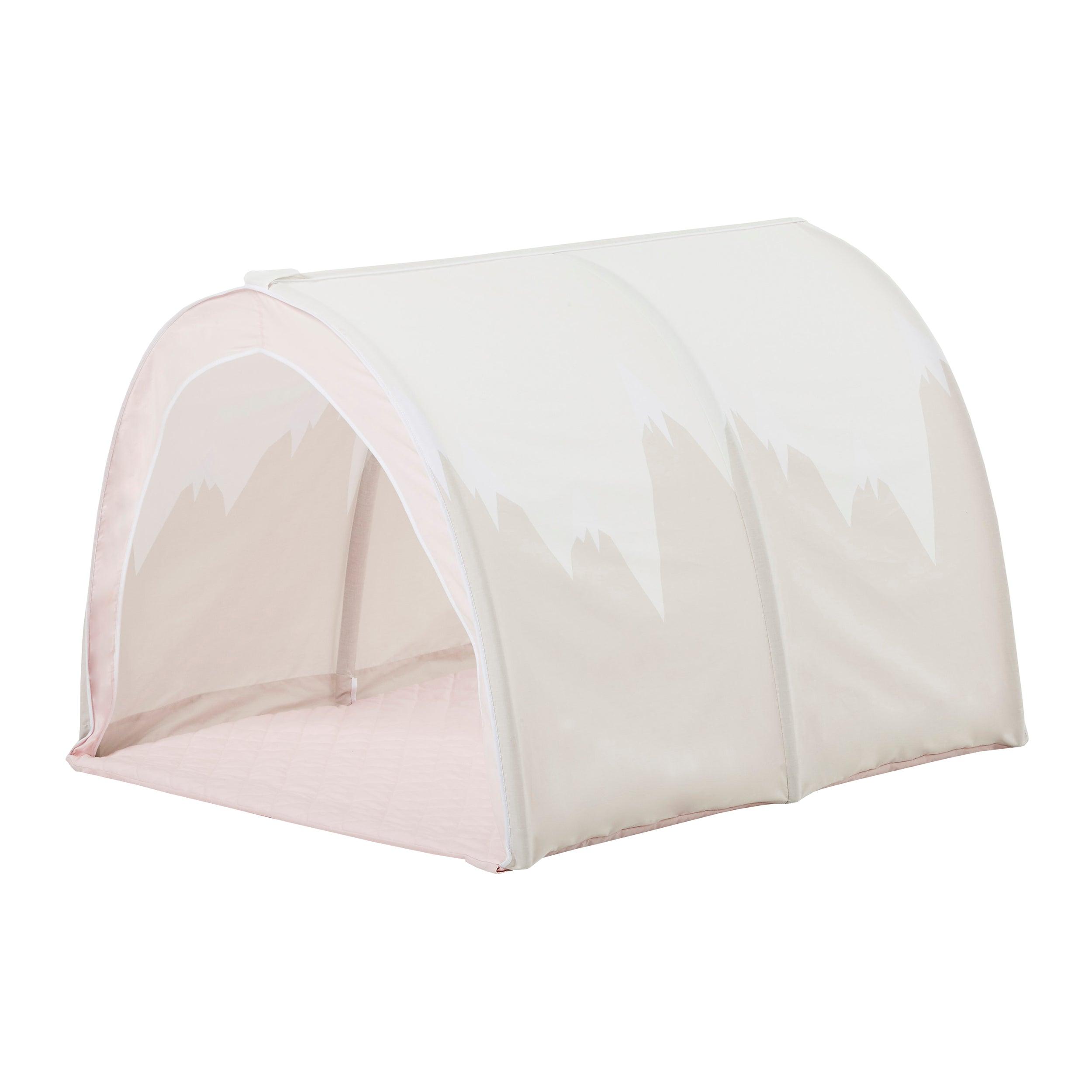 hoppekids-winter-wonderland-tunnel-kuschelh-hle-f-r-bett-und-boden image 1