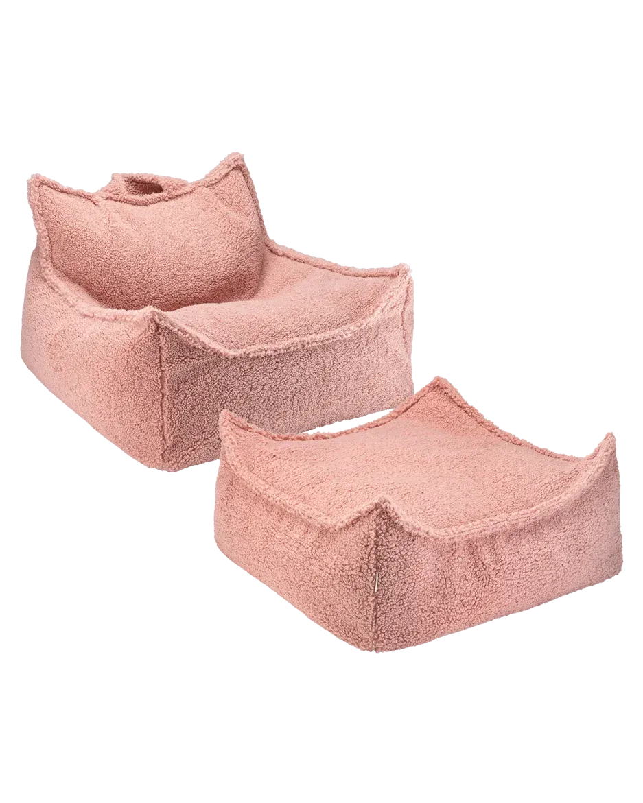 wigiwama-guava-sitzsack-ottoman-set image 1