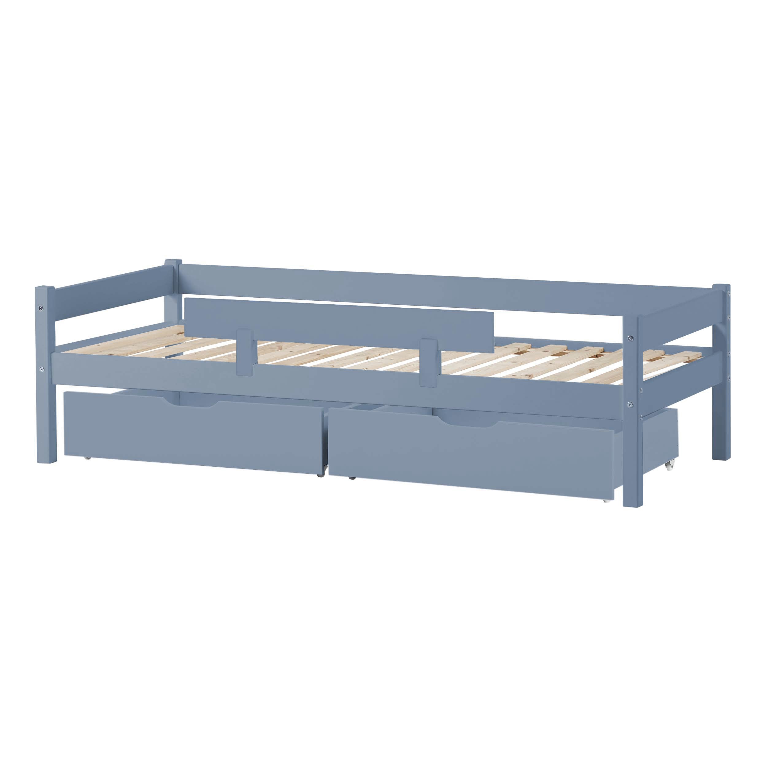 hoppekids-eco-dream-bettpaket-einzelbett-70x160-cm-mit-schubladen-rausfallschutz image 3