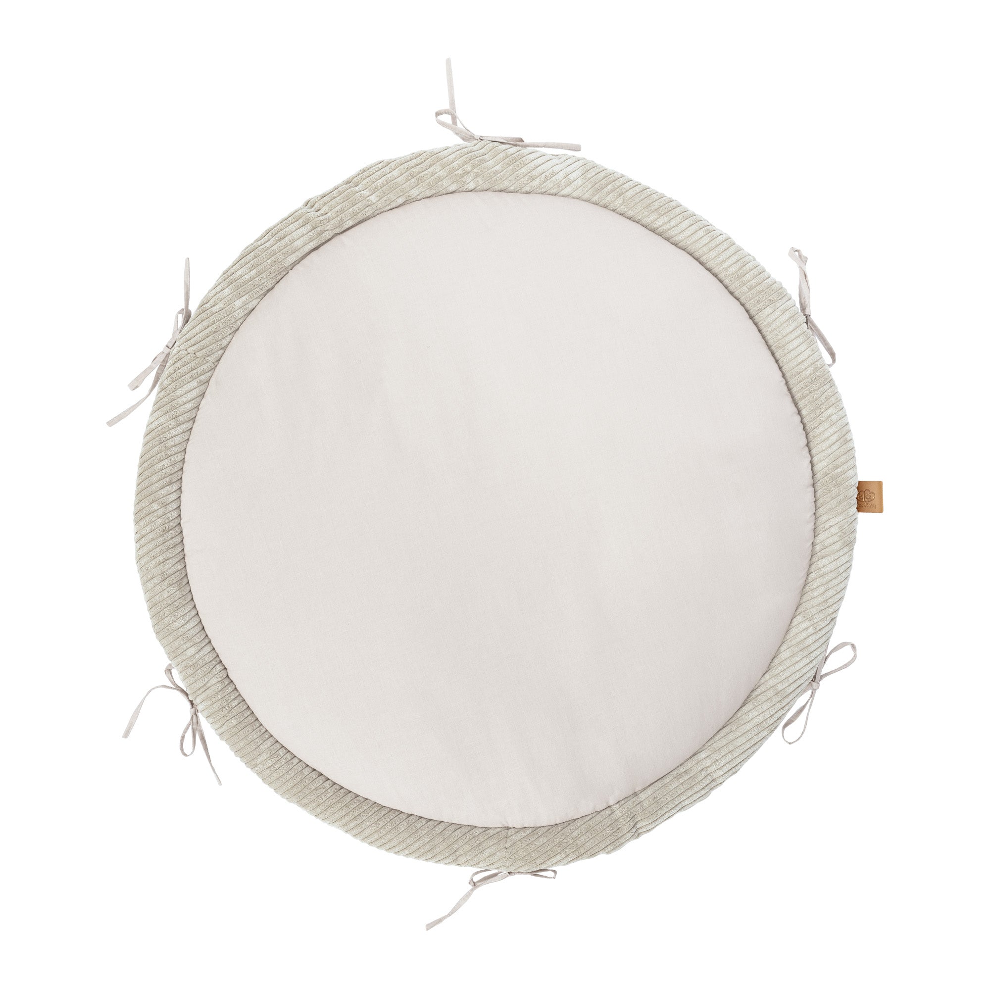 meowbaby-babynestchen-sthetik-cord-classic-mit-spielmatte-3m-bettschlange image 4