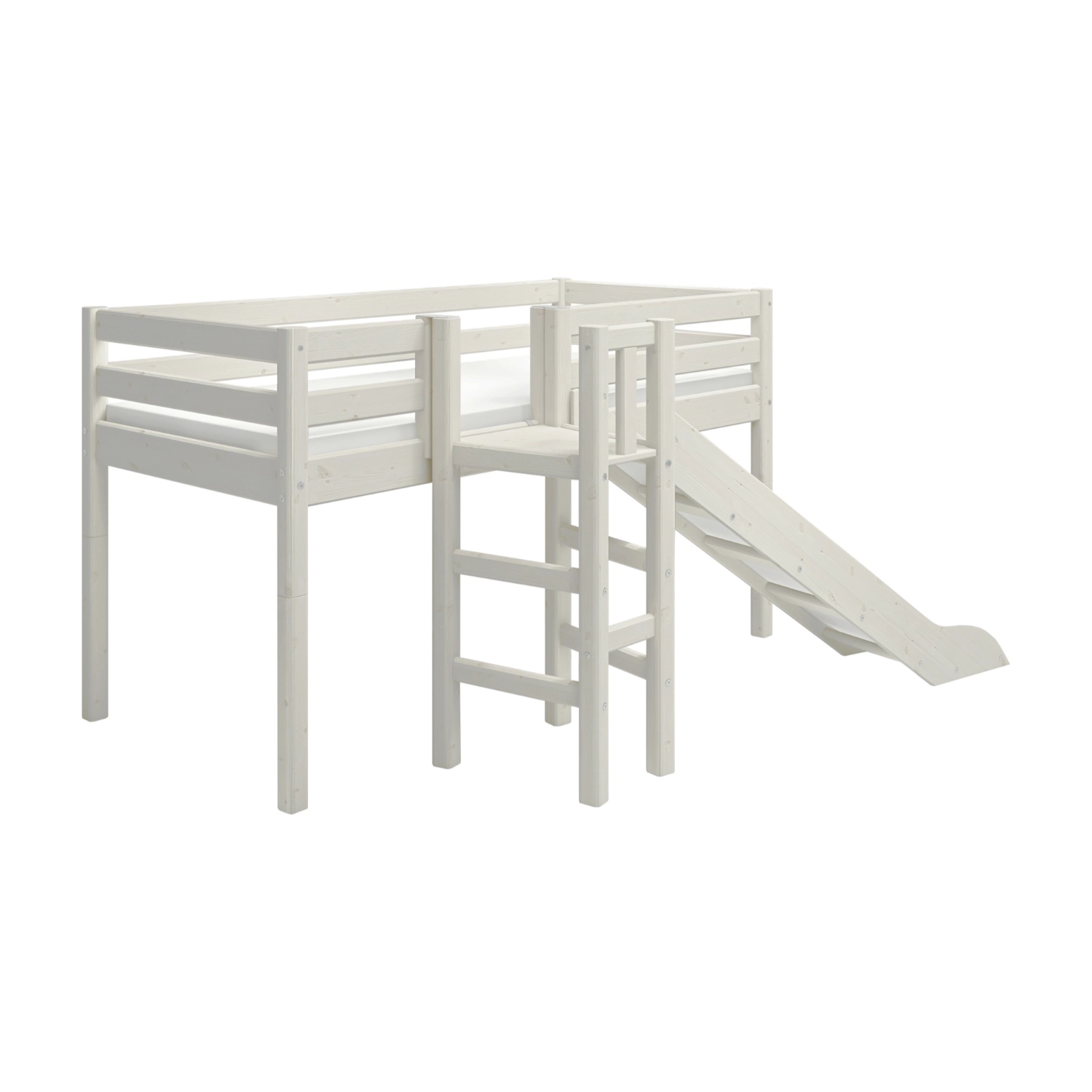 flexa-classic-spielbett-120-cm-mit-rutsche-90x200-cm-wei-bestseller image 7