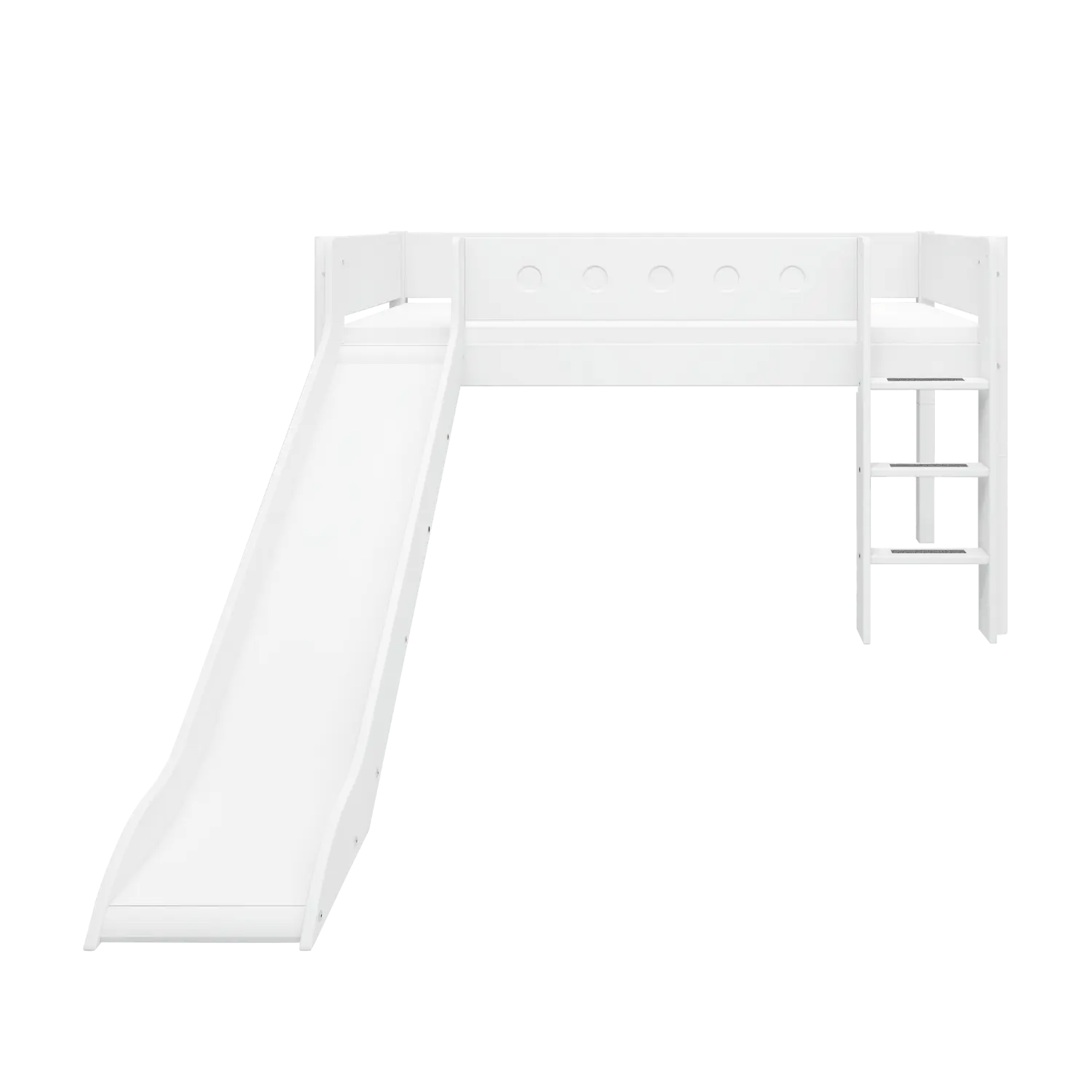 flexa-white-spielbett-120-cm-90x200-cm-wei-mit-rutsche-und-leiter image 6
