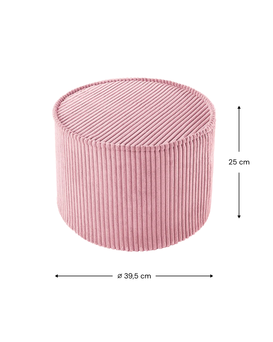 wigiwama-pouf-rosa-mousse-kinder-hocker-aus-cord image 5