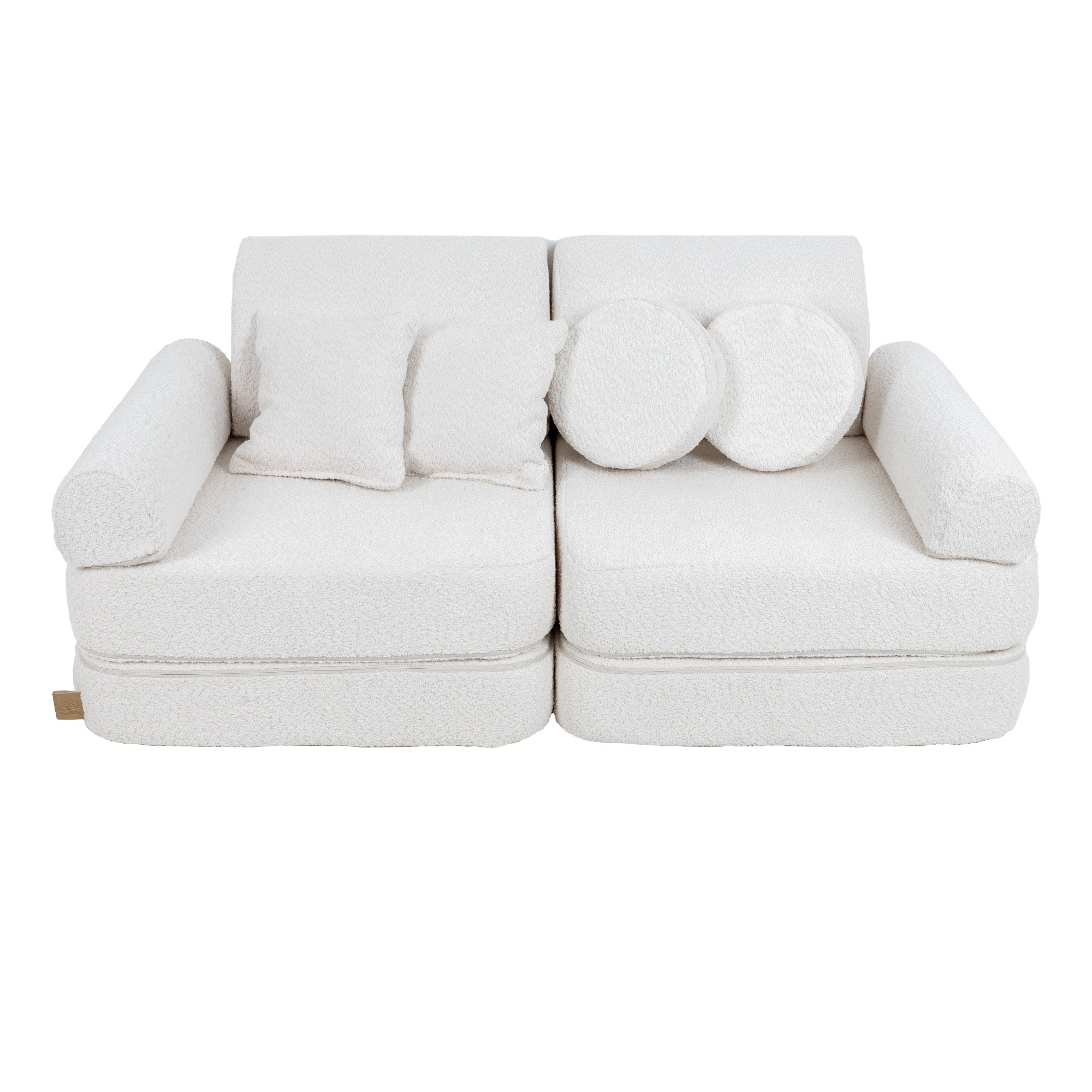 meowbaby-spielsofa-mini-plus-premium-boucl-creme-weiss image 1