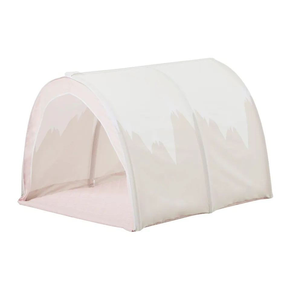 hoppekids-winter-wonderland-tunnel-kuschelh-hle-f-r-bett-und-boden image 1