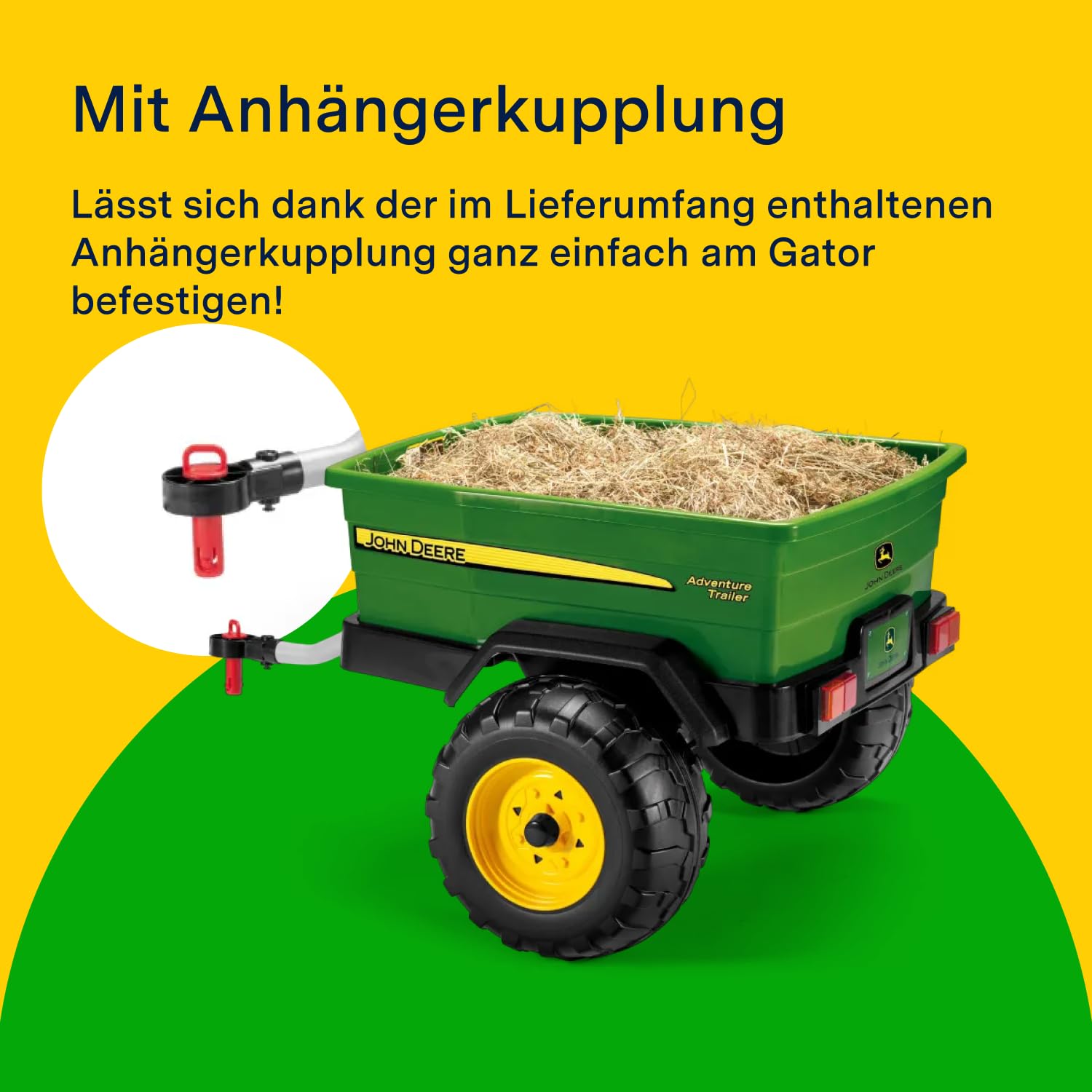 peg-perego-john-deere-adventure-trailer-anh-nger-f-r-gator-elektrofahrzeuge image 3