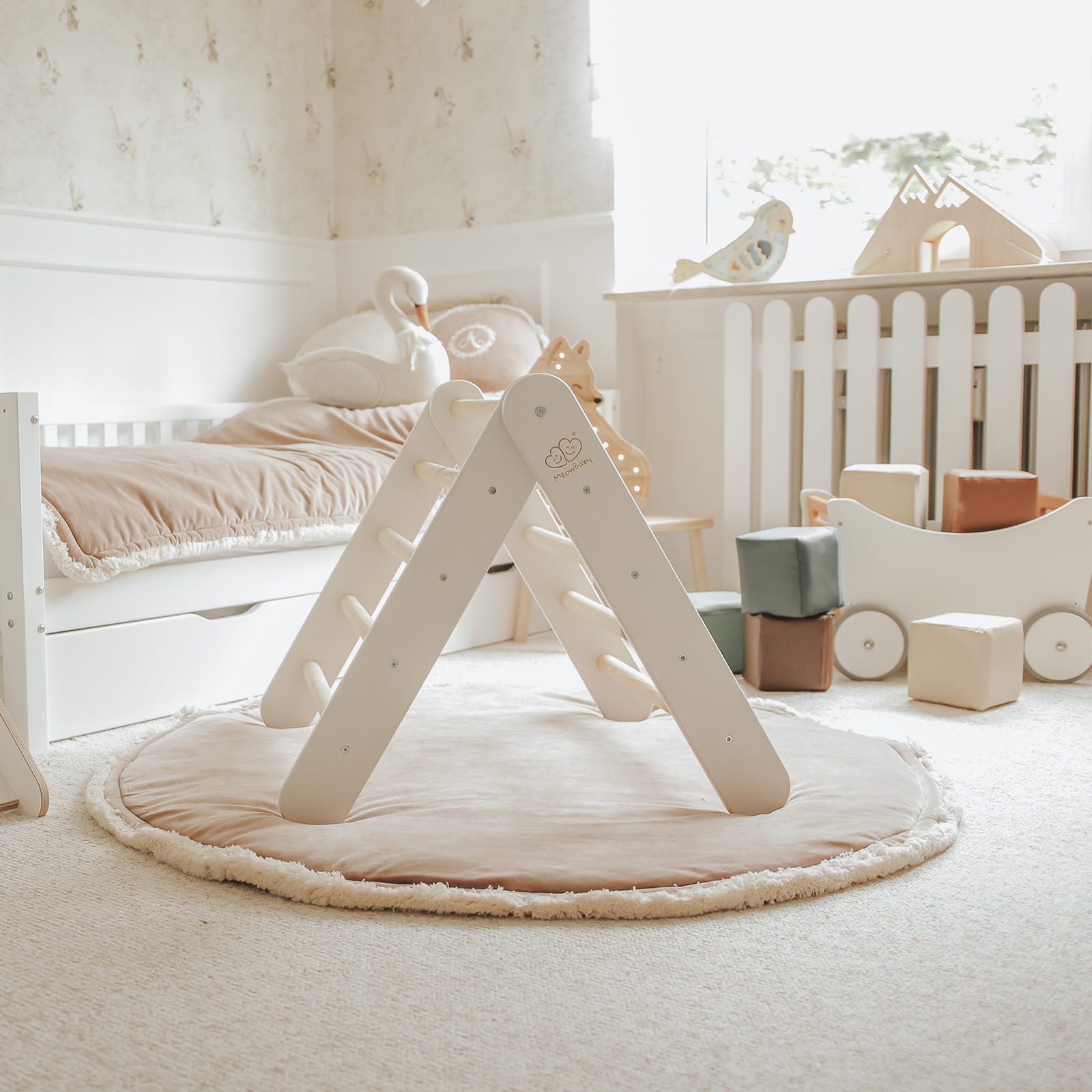 meowbaby-montessori-kletterdreieck-pikler-60x61-cm-holz image 8