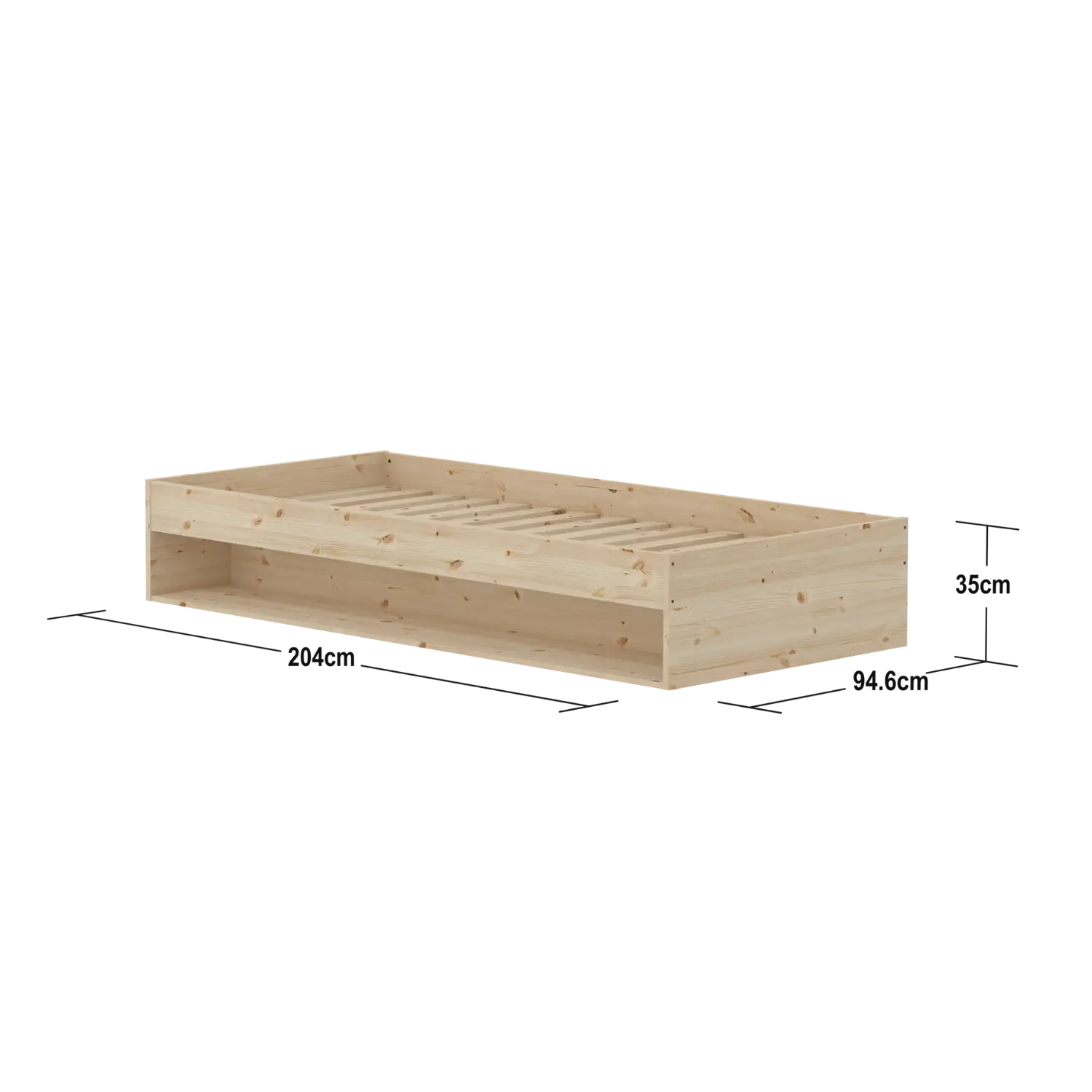 flexa-grow-einzelbett-mit-regal-90x200-cm-kiefernholz image 7