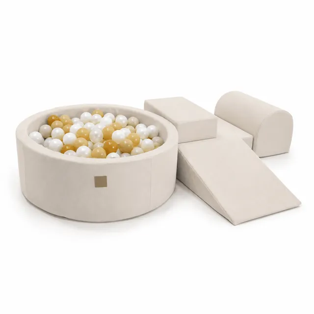 meowbaby-schaumspielset-outzy-mit-b-llebad-und-200-b-llen-outside-living-edition image 1