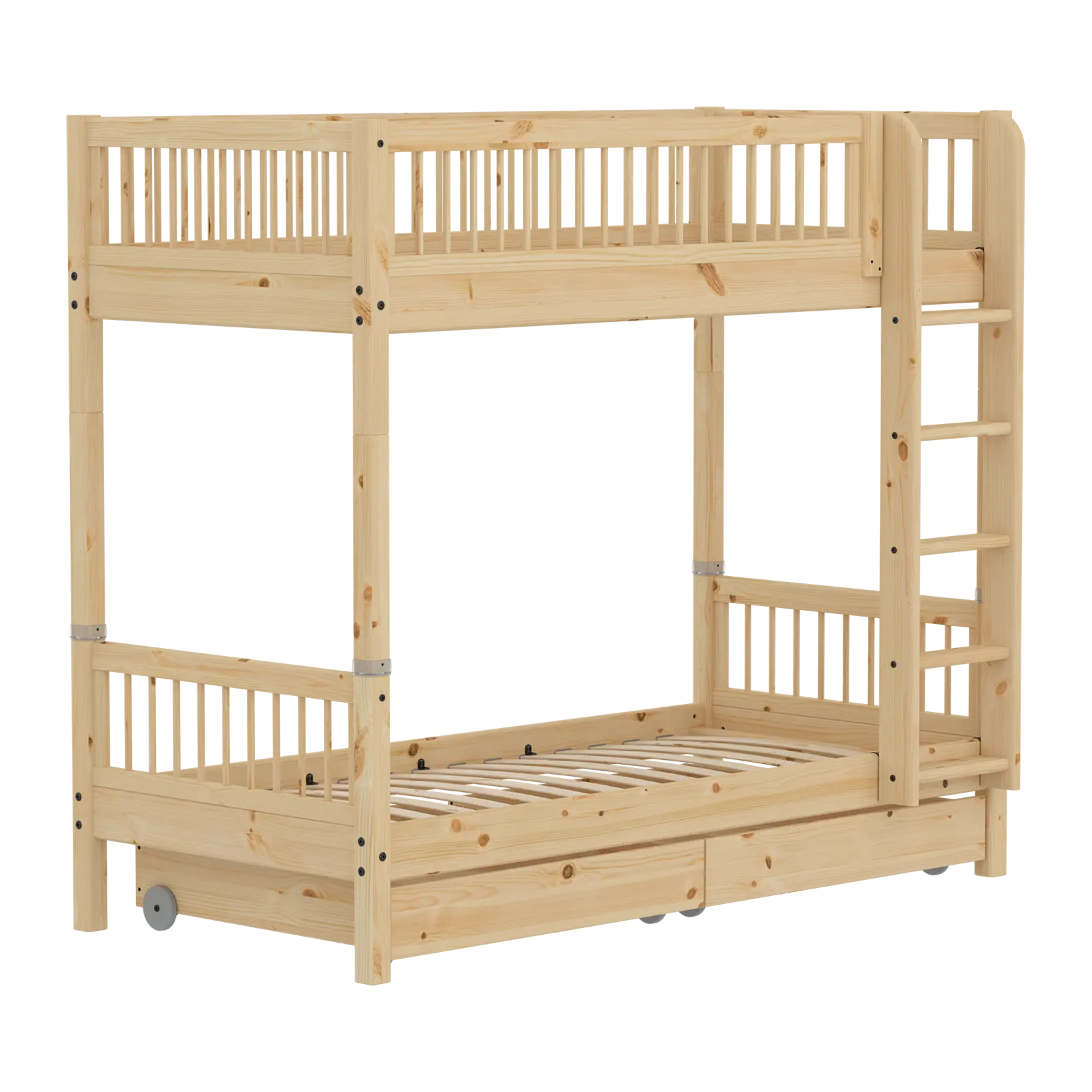 flexa-classic-raw-etagenbett-mit-aufbewahrung-90x200-cm-kiefernholz image 3