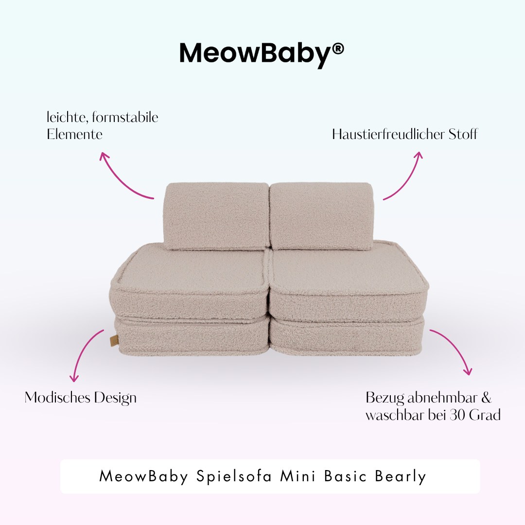 meowbaby-spielsofa-mini-basic-bearly-soft-teddy-edition-kuschel-kindersofa image 8