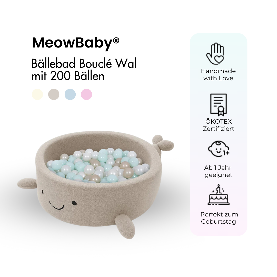 meowbaby-b-llebad-kleiner-wal-shelly-boucl-mit-200-b-llen image 2