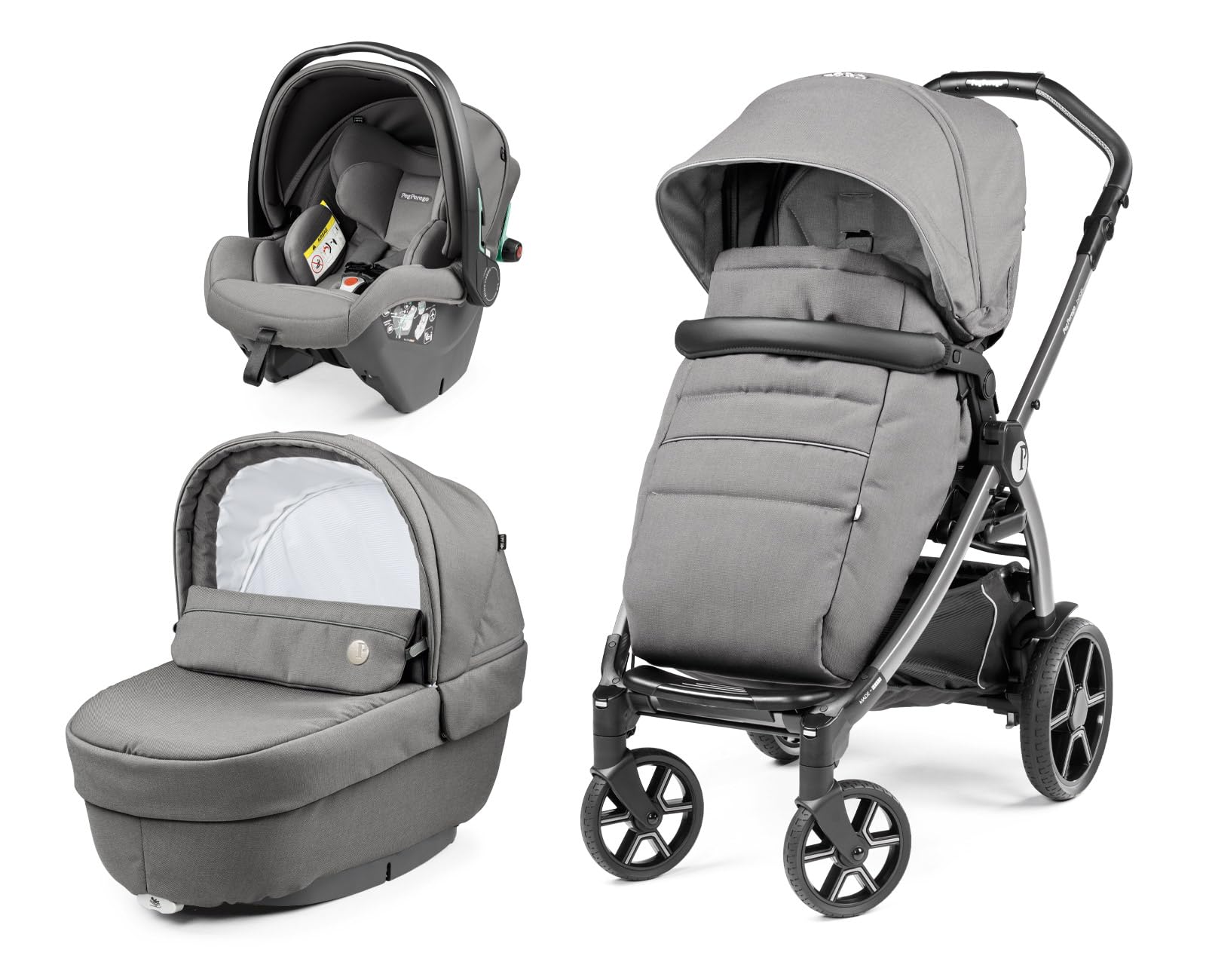 peg-perego-book-modular-trio-kinderwagen-set-3in1-mit-elite-babywanne-und-primo- image 1