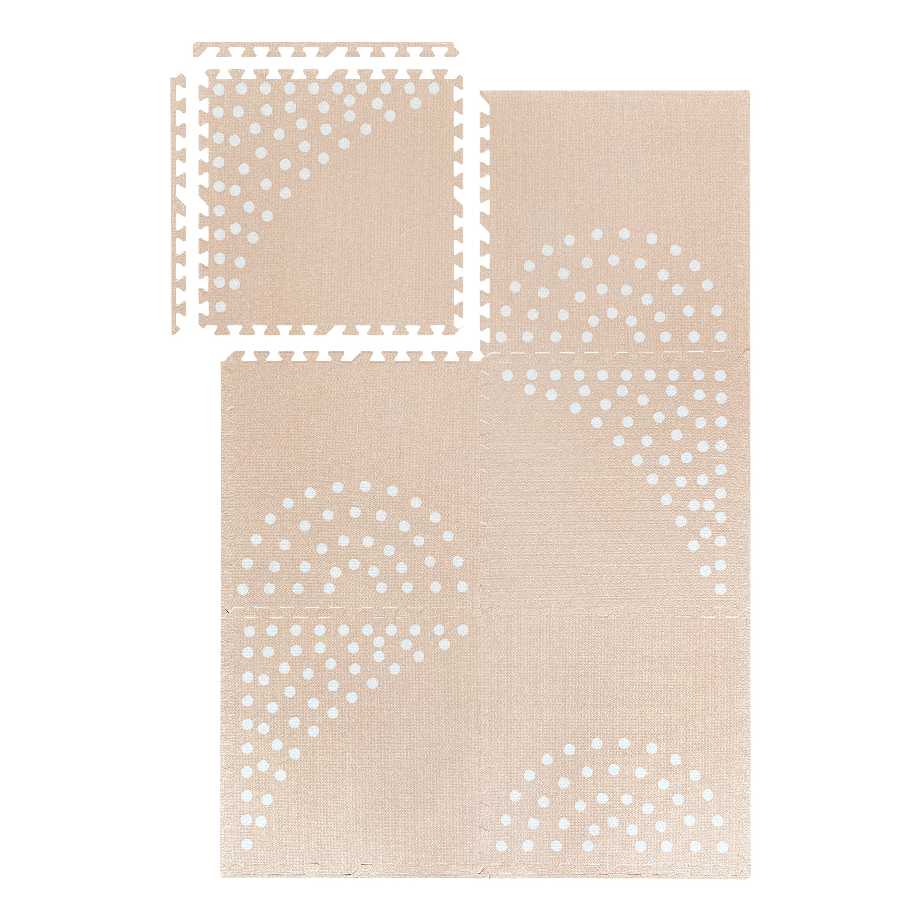 meowbaby-puzzlematte-120x180-cm-6-elemente-beige-gepunktet image 6