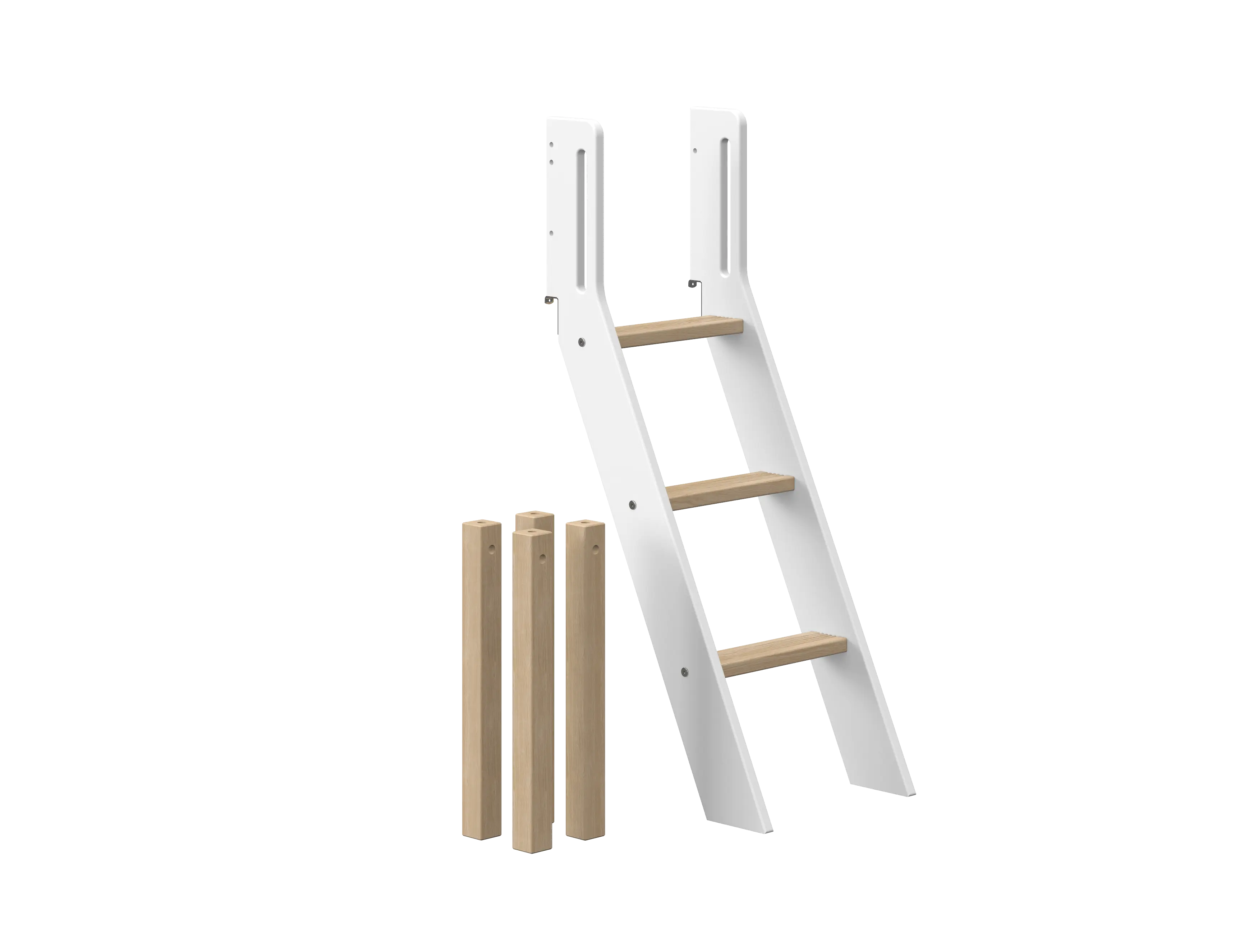 flexa-nor-schr-gleiter-mit-pfosten-f-r-hochbett-120-cm-wei-eiche image 1
