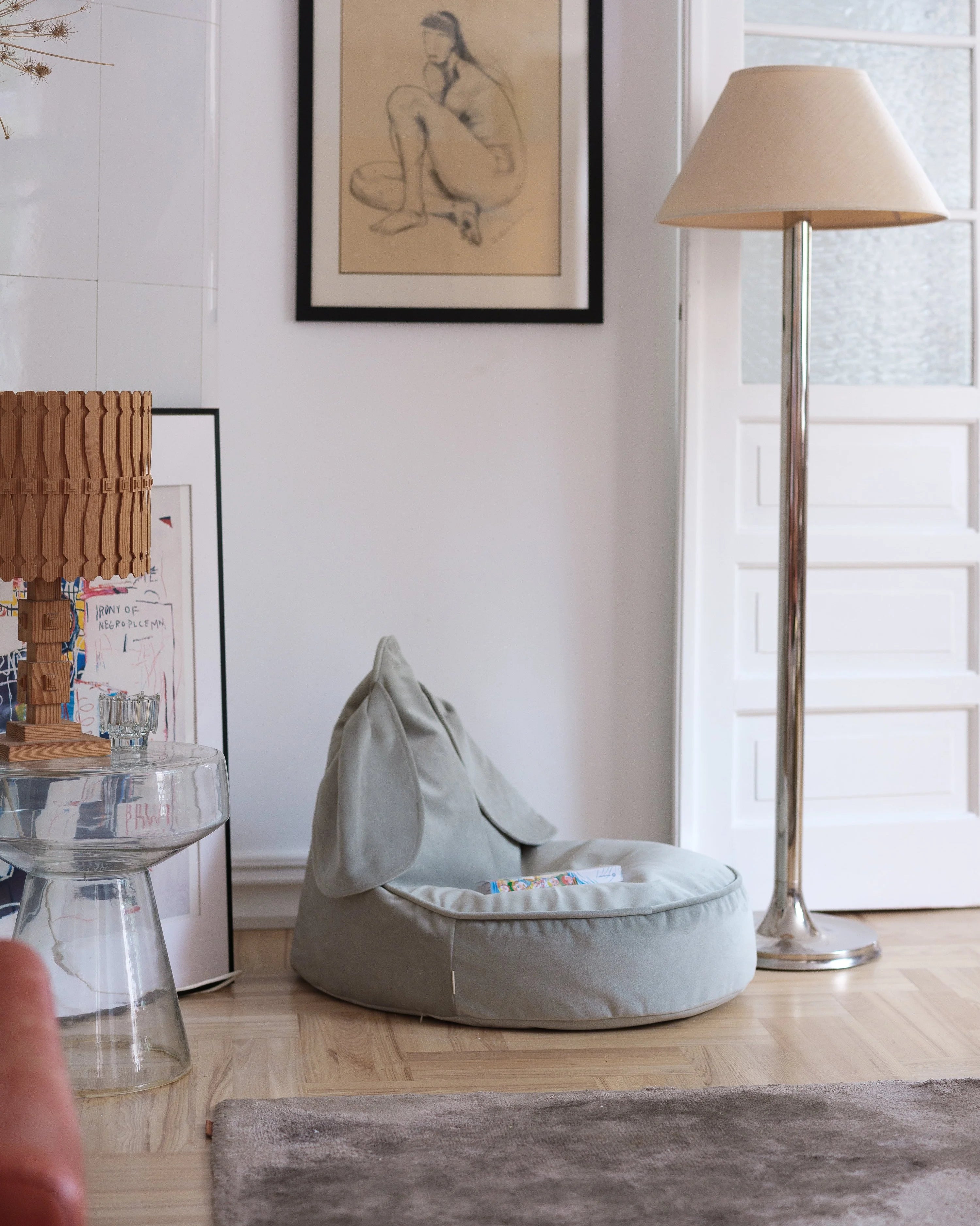 wigiwama-hasen-sitzsack-misty-green-velvet-bunny-beanbag-f-r-kinder image 5