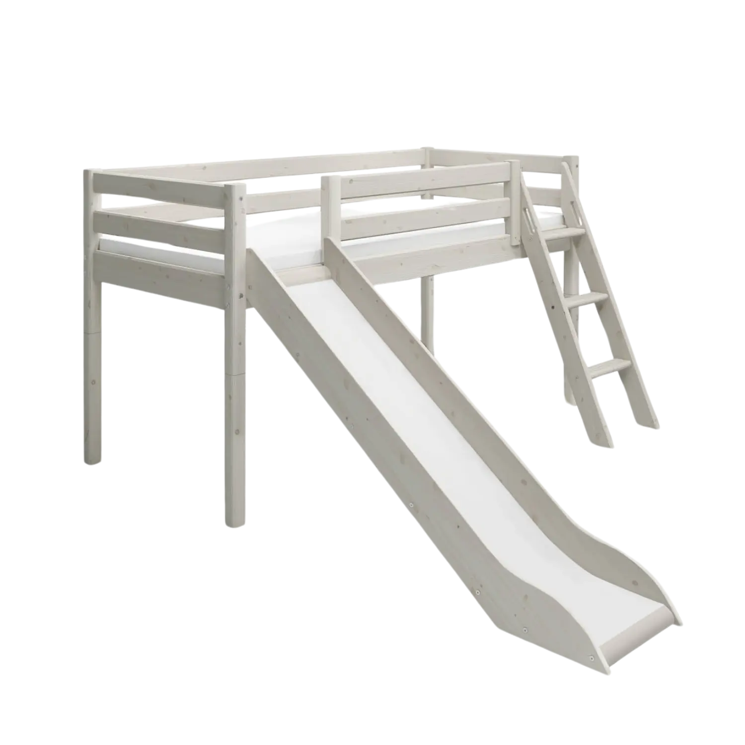 flexa-classic-spielbett-120-cm-mit-rutsche-und-schr-gleiter-90x200-cm-wei image 3
