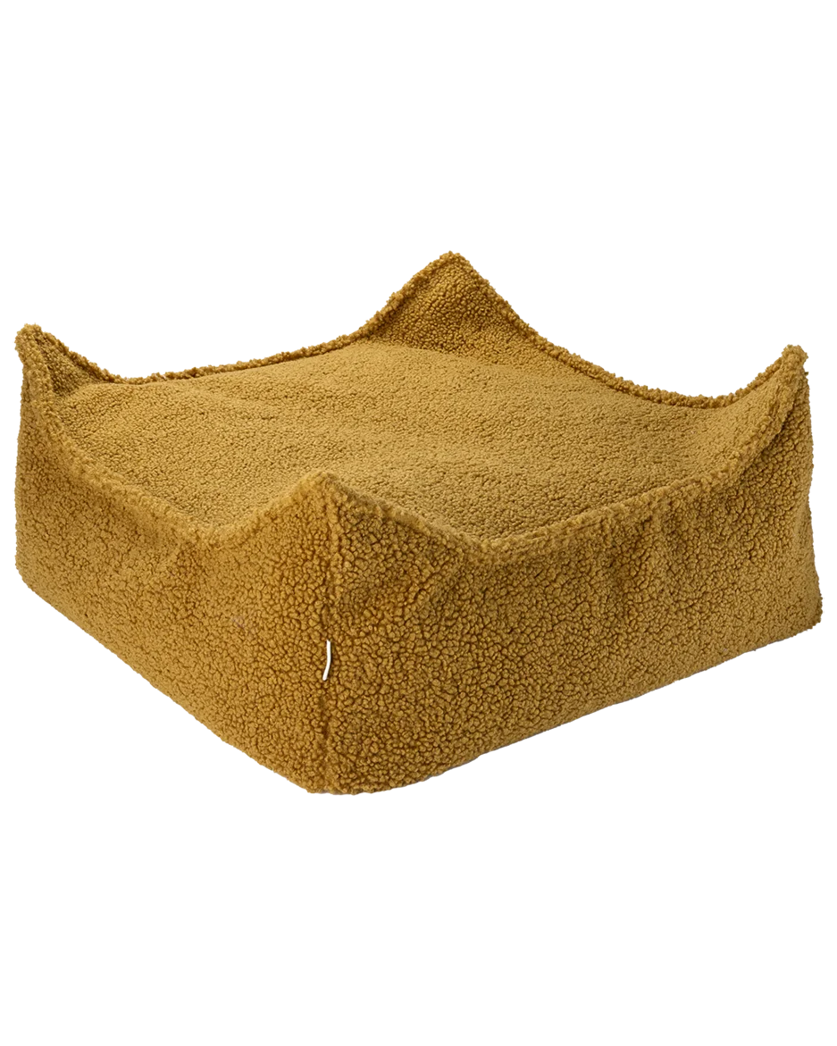 wigiwama-square-ottoman-quadratischer-kinder-hocker-ahorn-teddy image 1