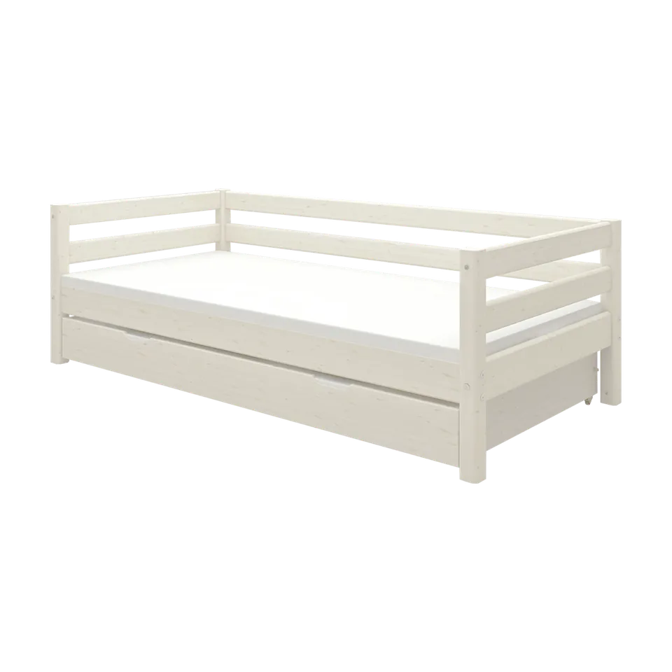 flexa-classic-tagesbett-90x200-cm-mit-ausziehbett-90x190-cm-wei image 1