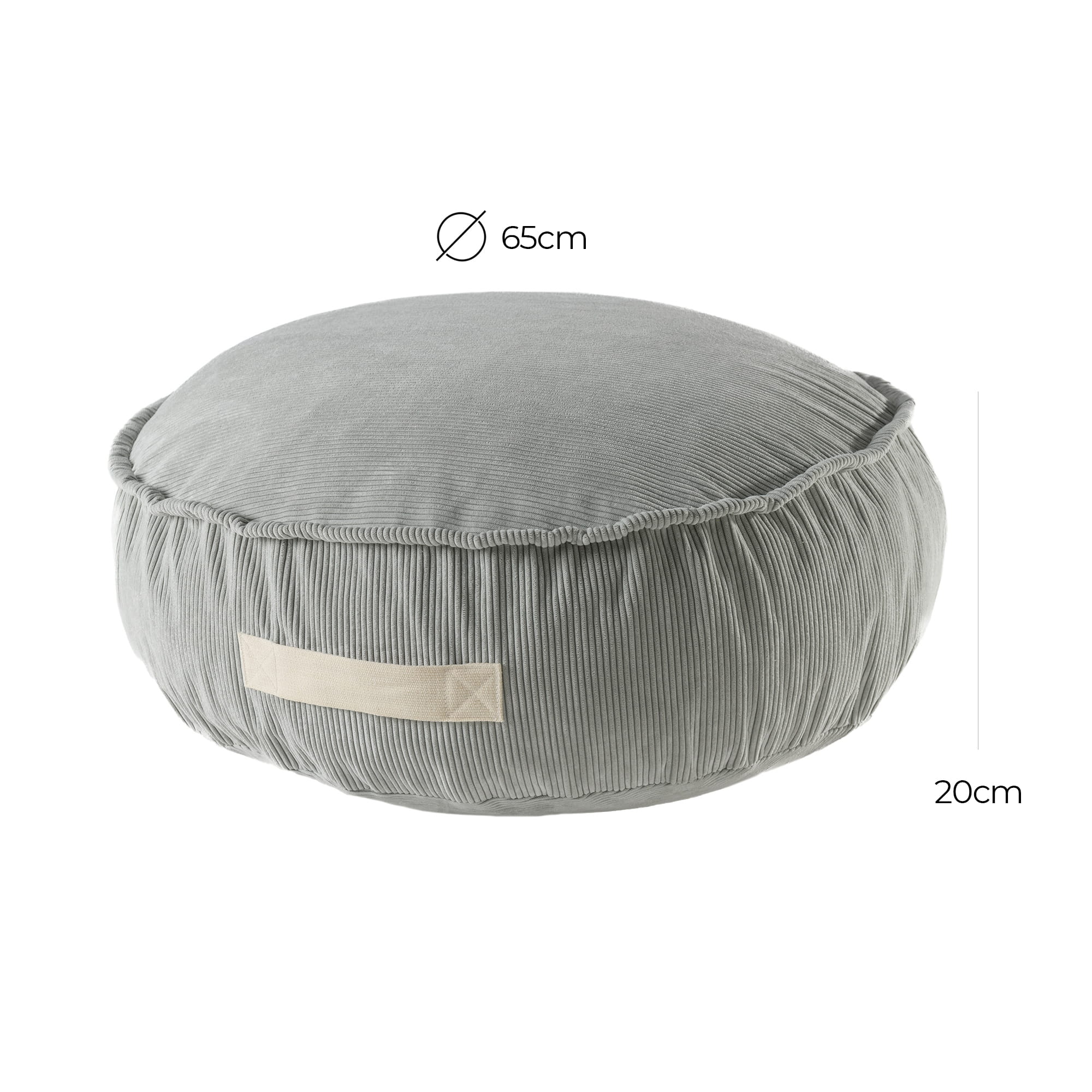 meowbaby-sitzpouf-rund-premium-cord-slim-cord-edition-60x60-cm image 4