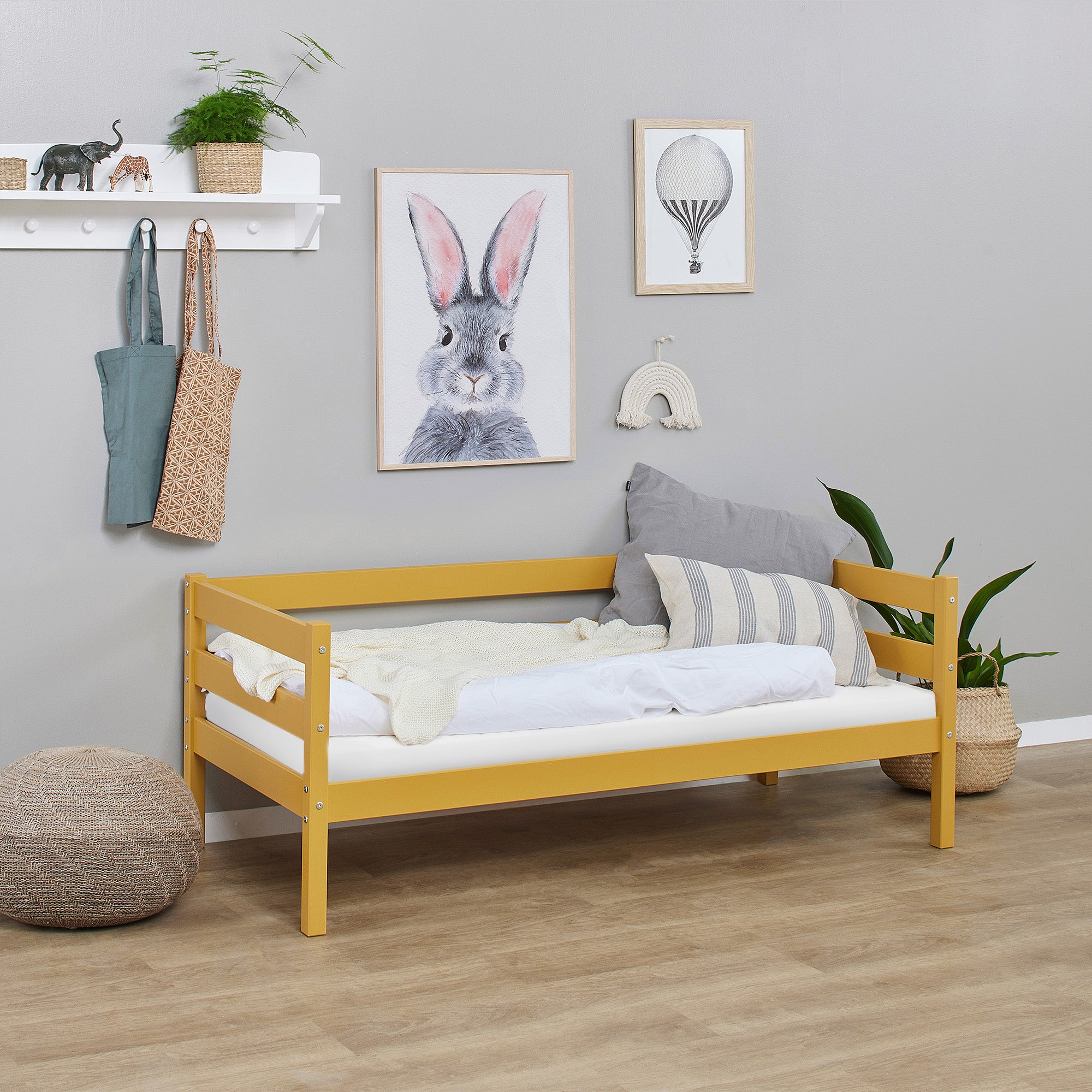 hoppekids-eco-comfort-einzelbett-90x200-mit-kaltschaummatratze image 8